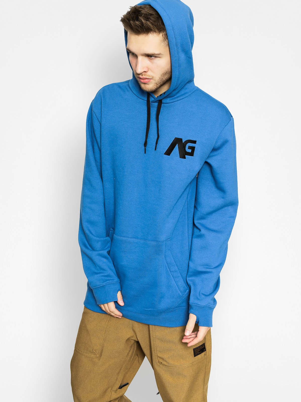 fila sky blue hoodie