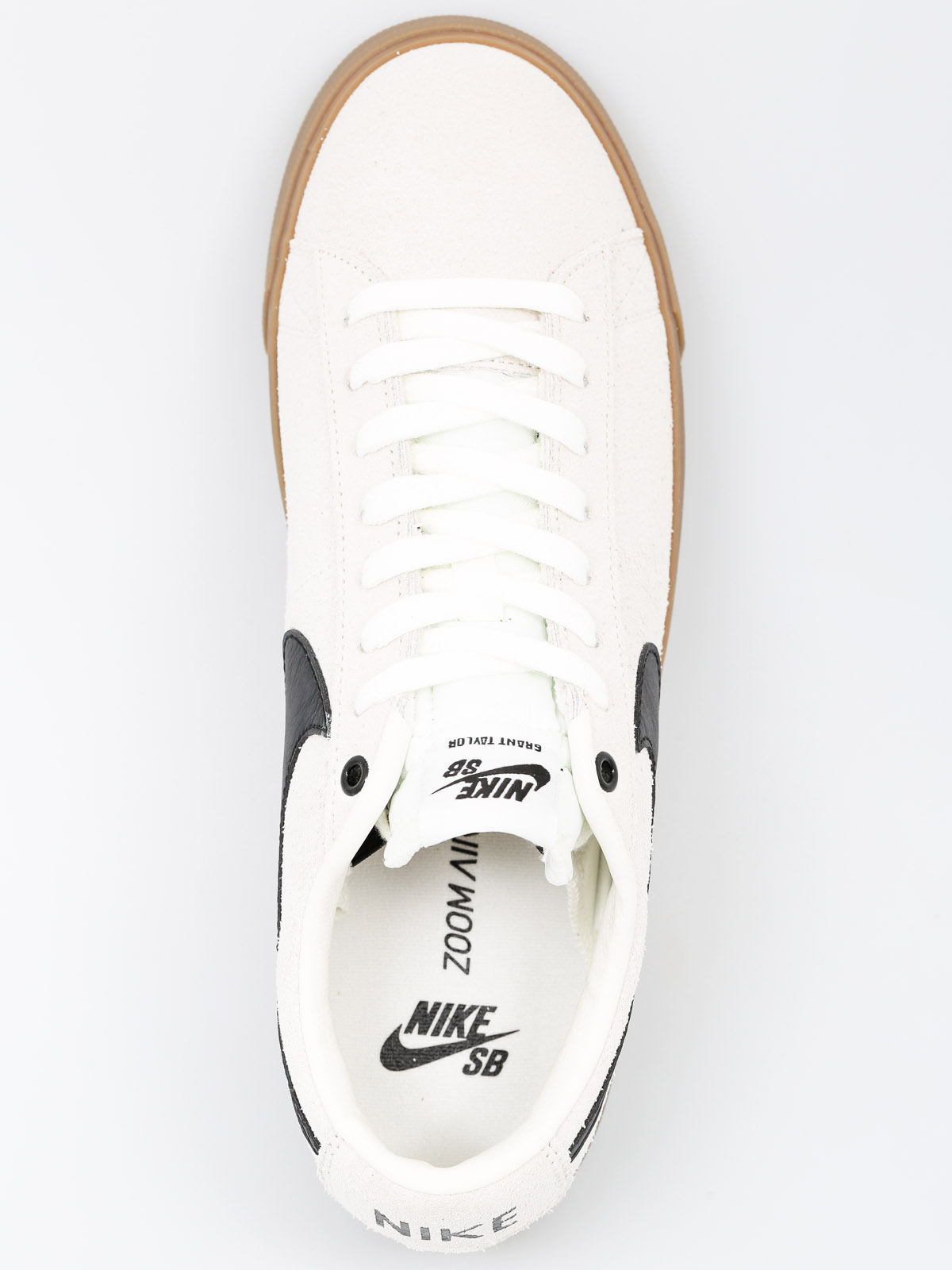 Nike SB Shoes Blazer Low Gt (ivory/black gum light brown)