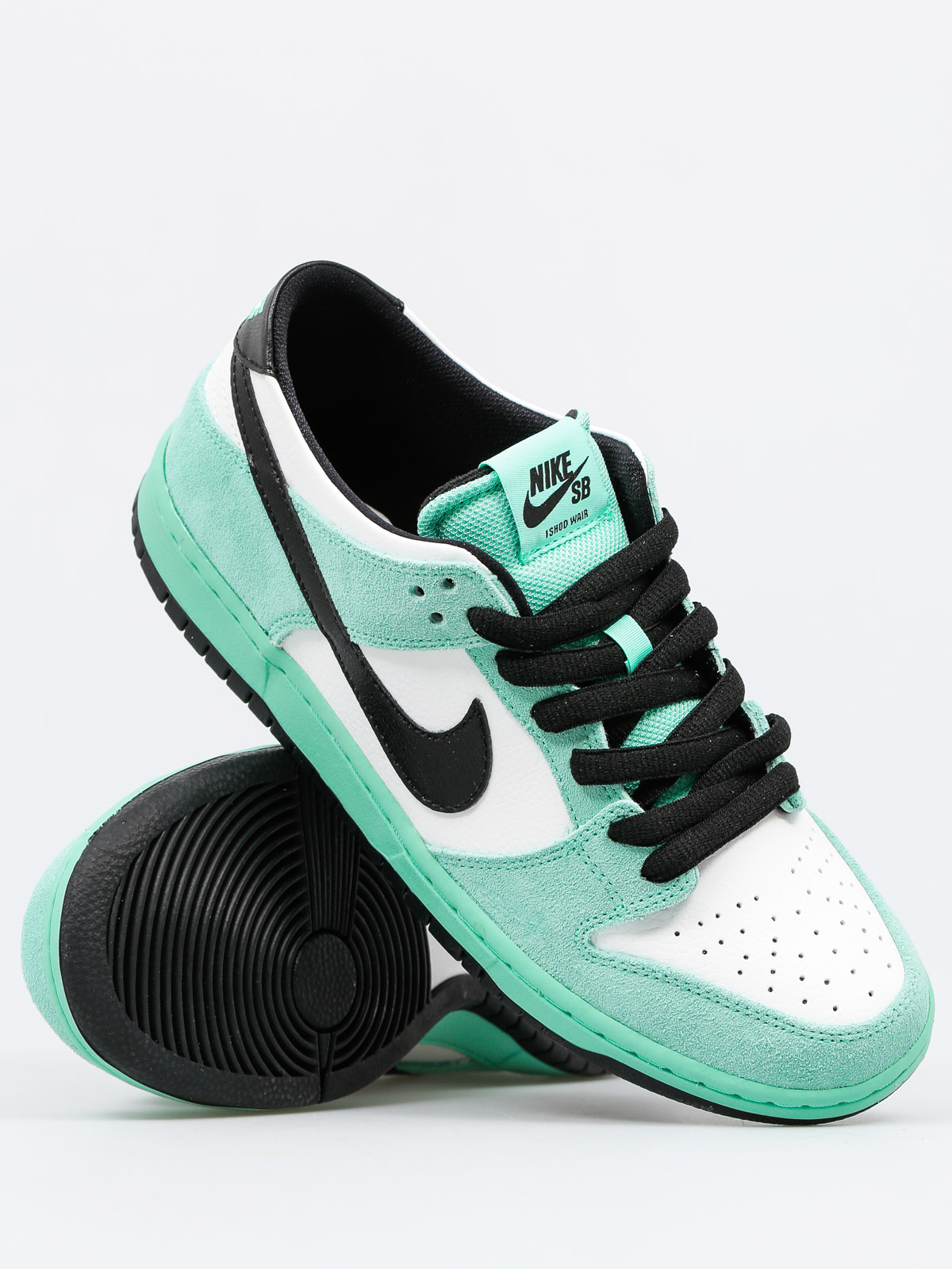 Nike SB Shoes Dunk Low Pro Iw (green glow/black summit white)