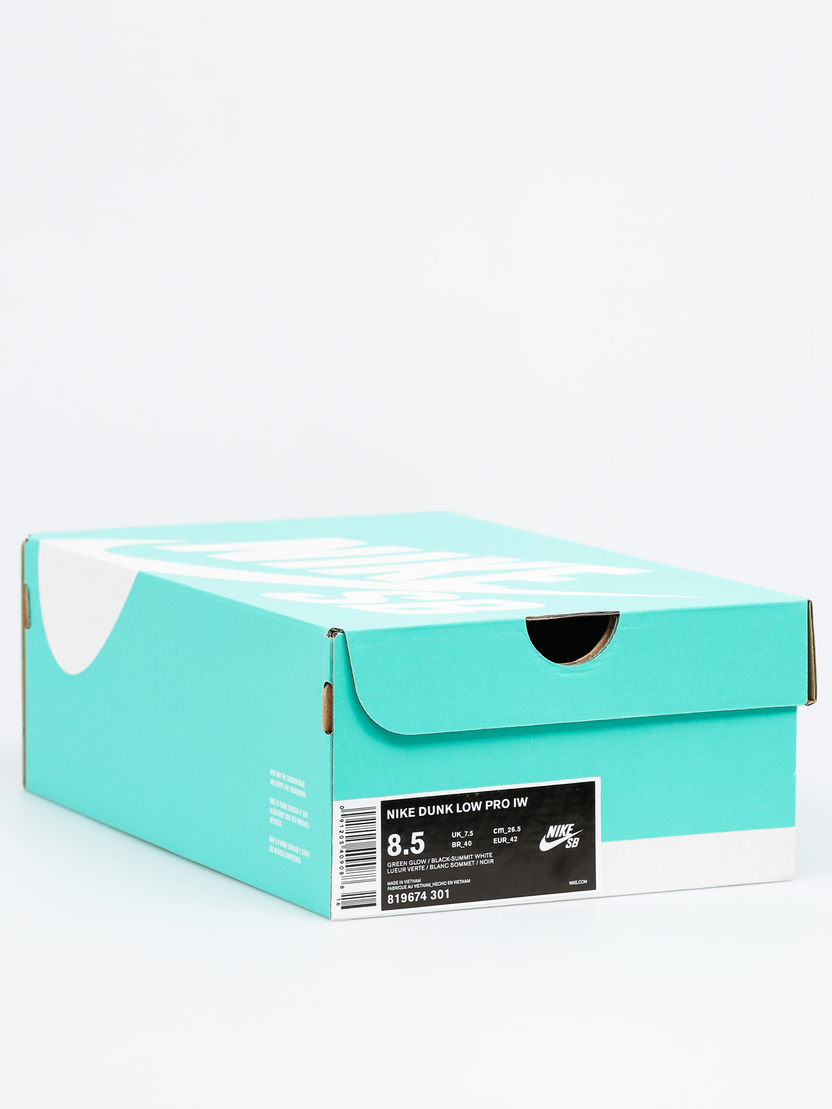 Nike SB Shoes Dunk Low Pro Iw (green glow/black summit white)