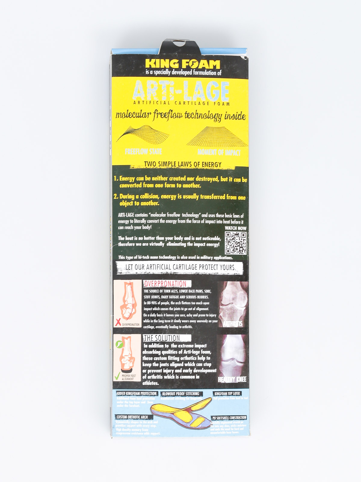 Footprint Einlegesohle Dan Brise Falcon 