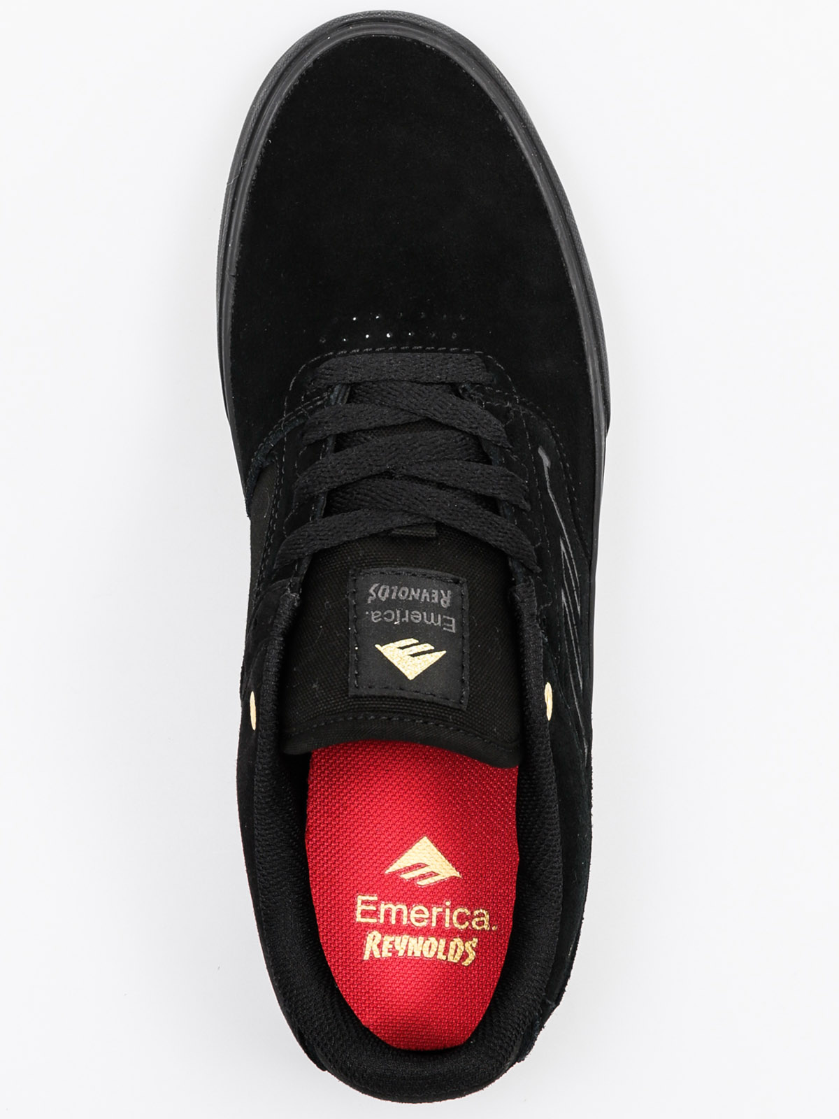 Emerica Shoes The Reynolds Low Vulc (black/gold)