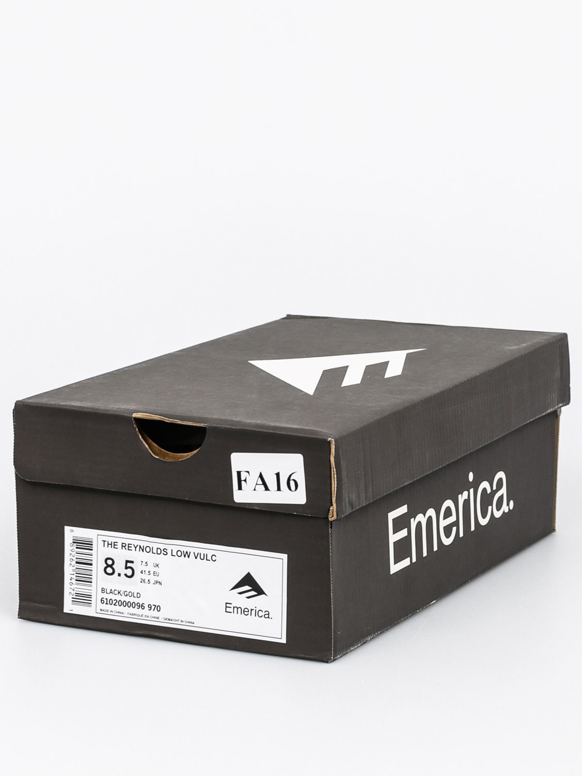 Emerica Shoes The Reynolds Low Vulc (black/gold)