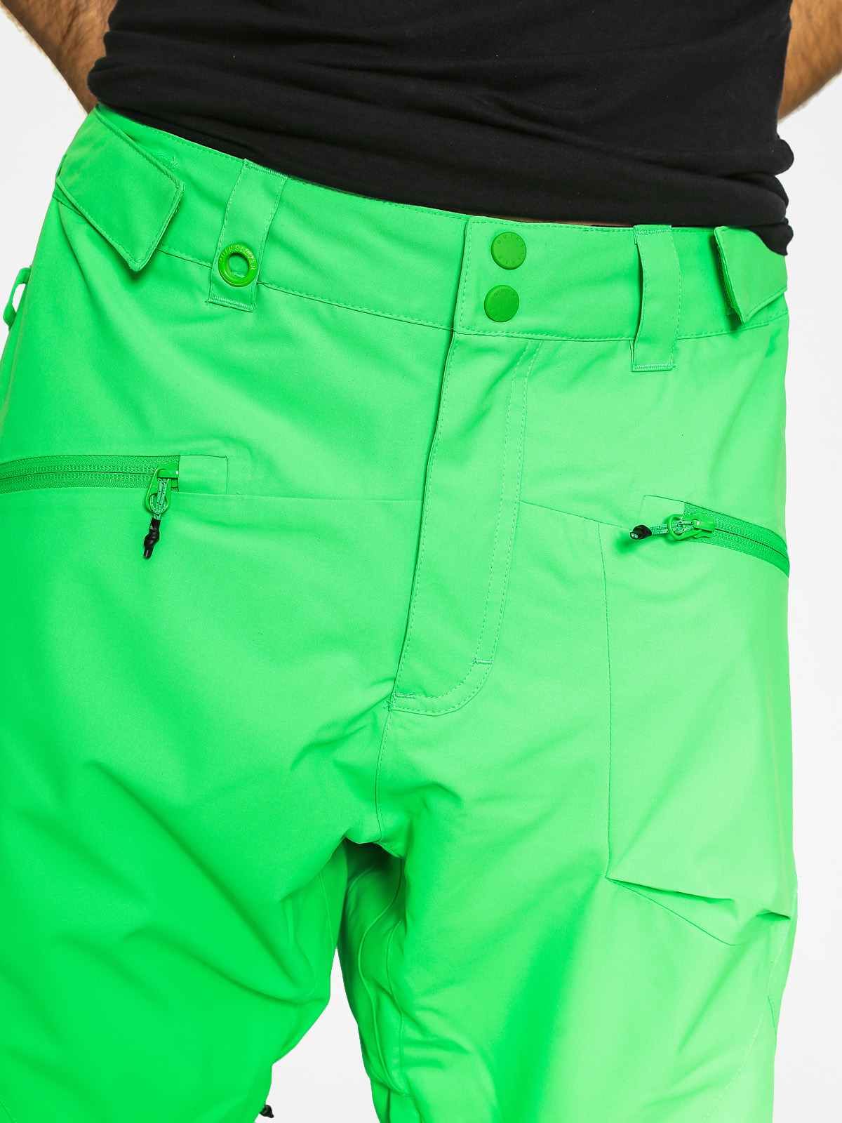 Mens Quiksilver Snowboard pants Boundary Plus (neon green)