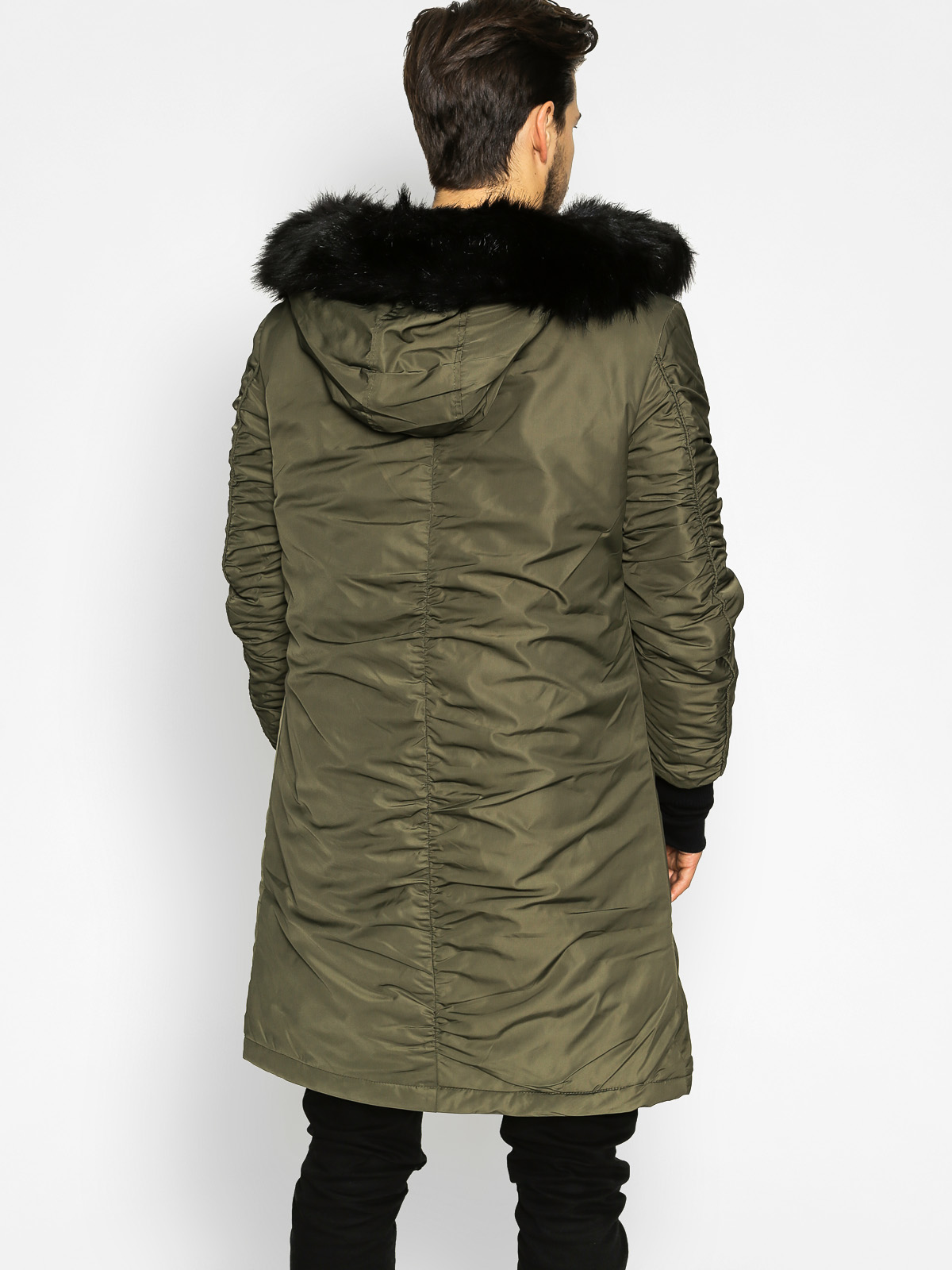 Sixth June Jacke Faux Fur (khaki)
