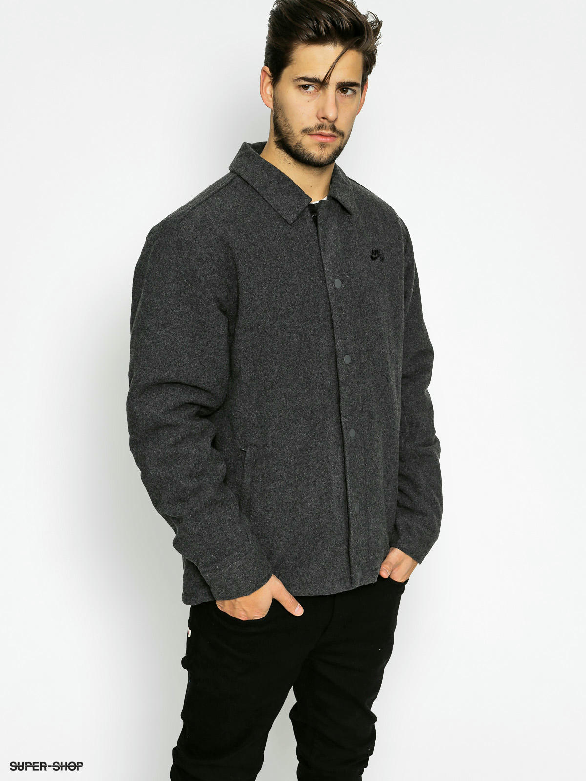 Nike sb sale wool coaches jacket