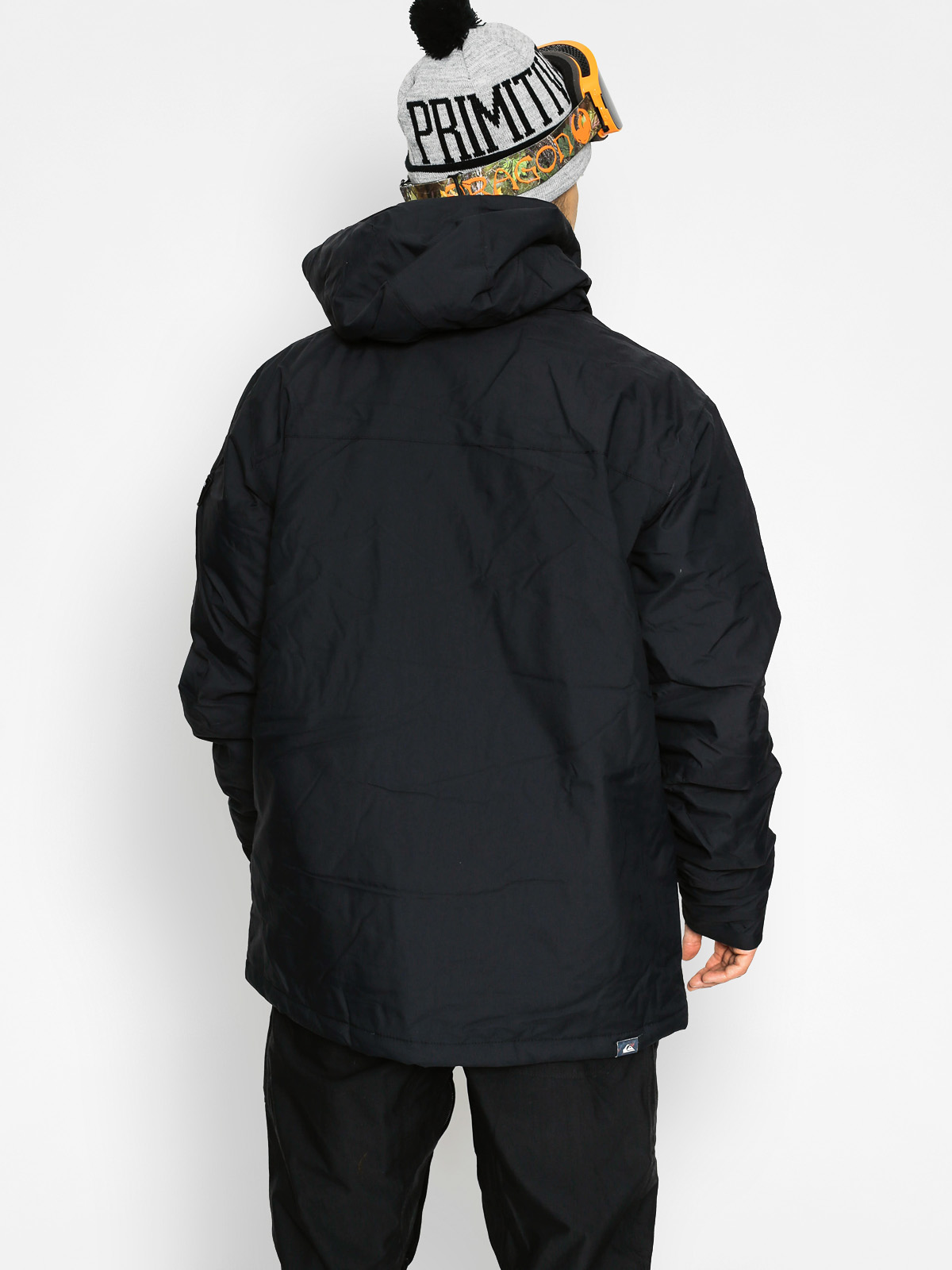 Mens Quiksilver Snowboard jacket Mission Solid (black)