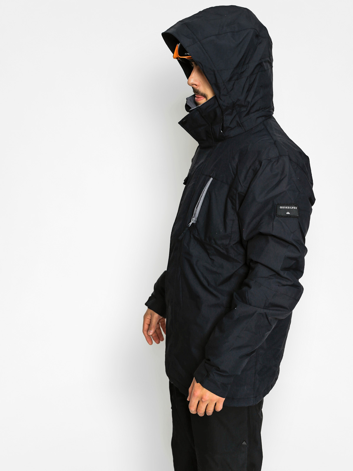 Mens Quiksilver Snowboard jacket Mission Solid (black)