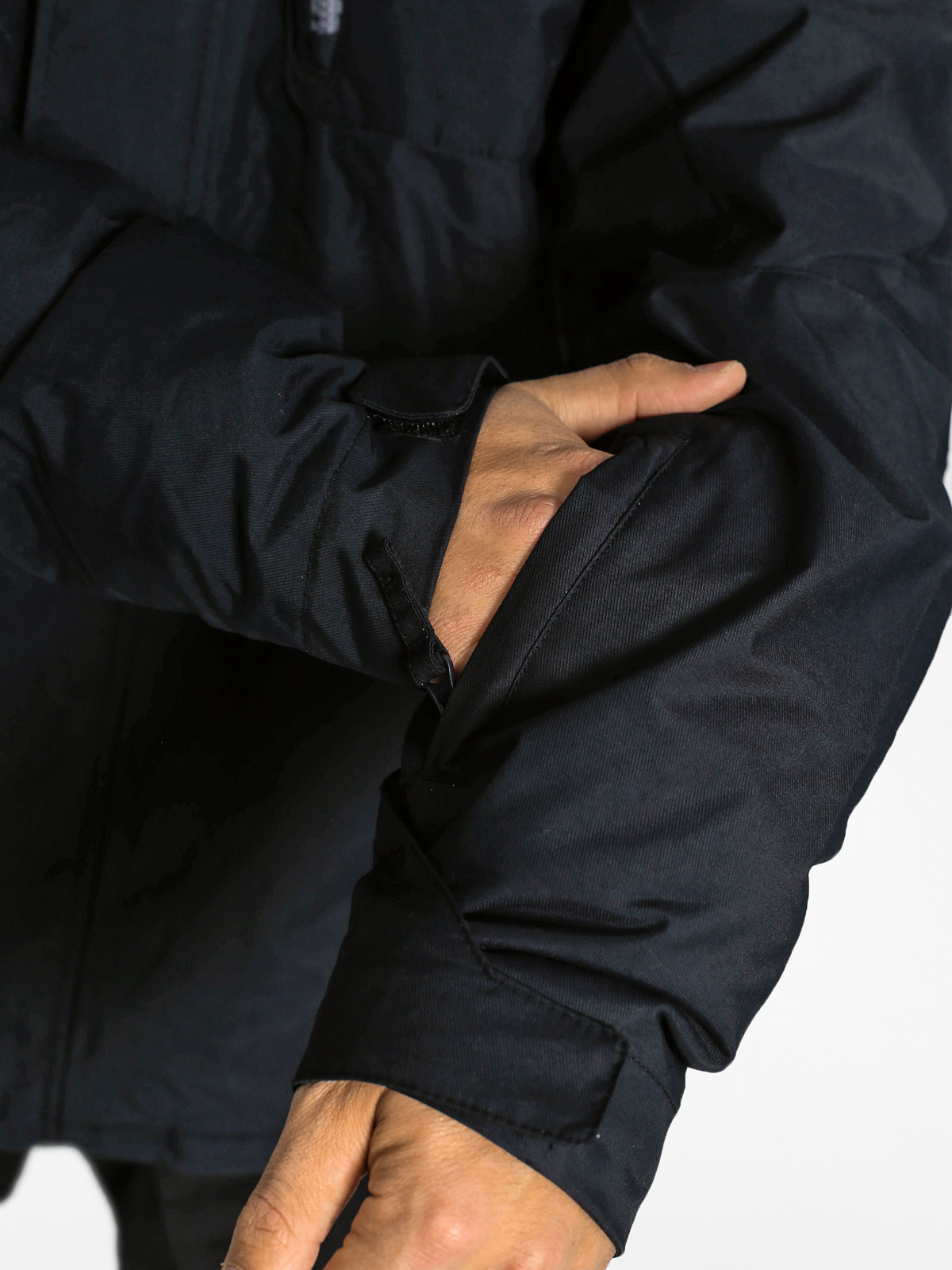 Mens Quiksilver Snowboard jacket Mission Solid (black)