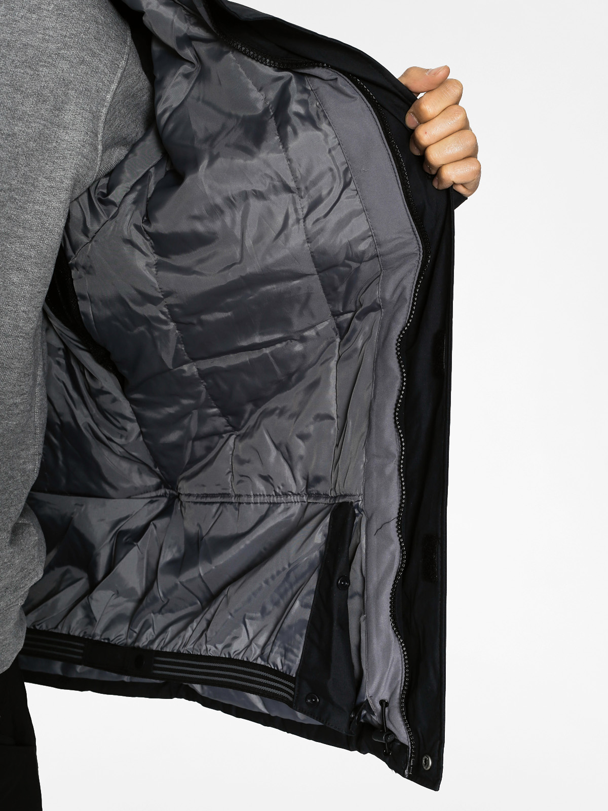 Mens Quiksilver Snowboard jacket Mission Solid (black)