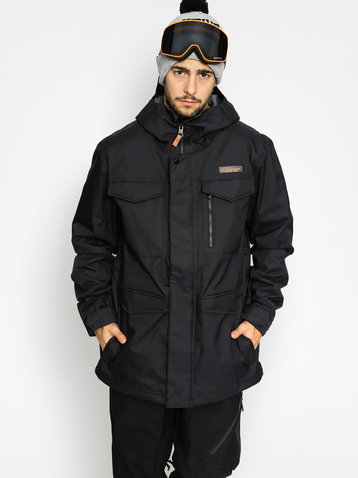 Herren Burton Snowboardjacke Covert (true black)