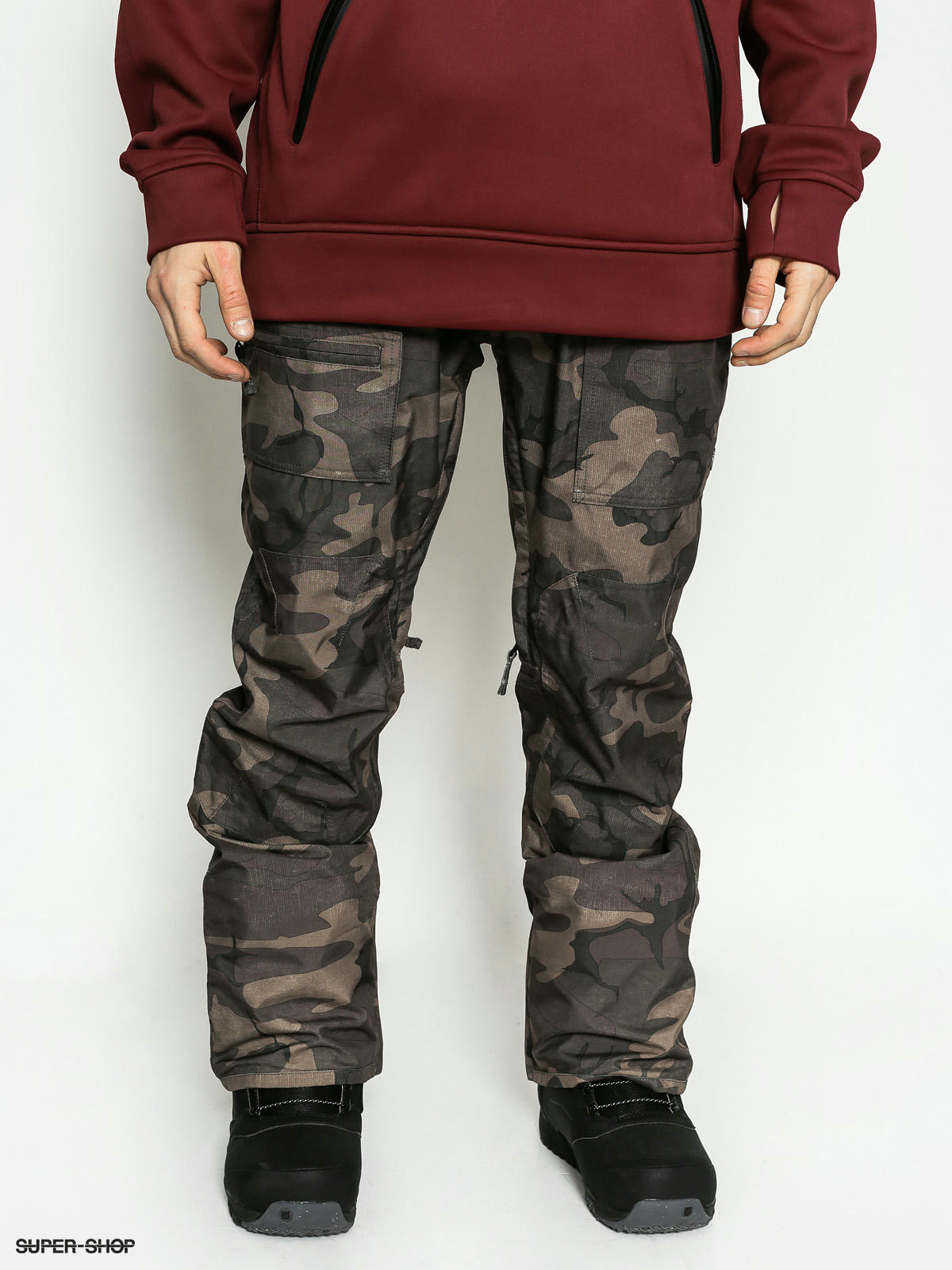 burton snowboard pants camo