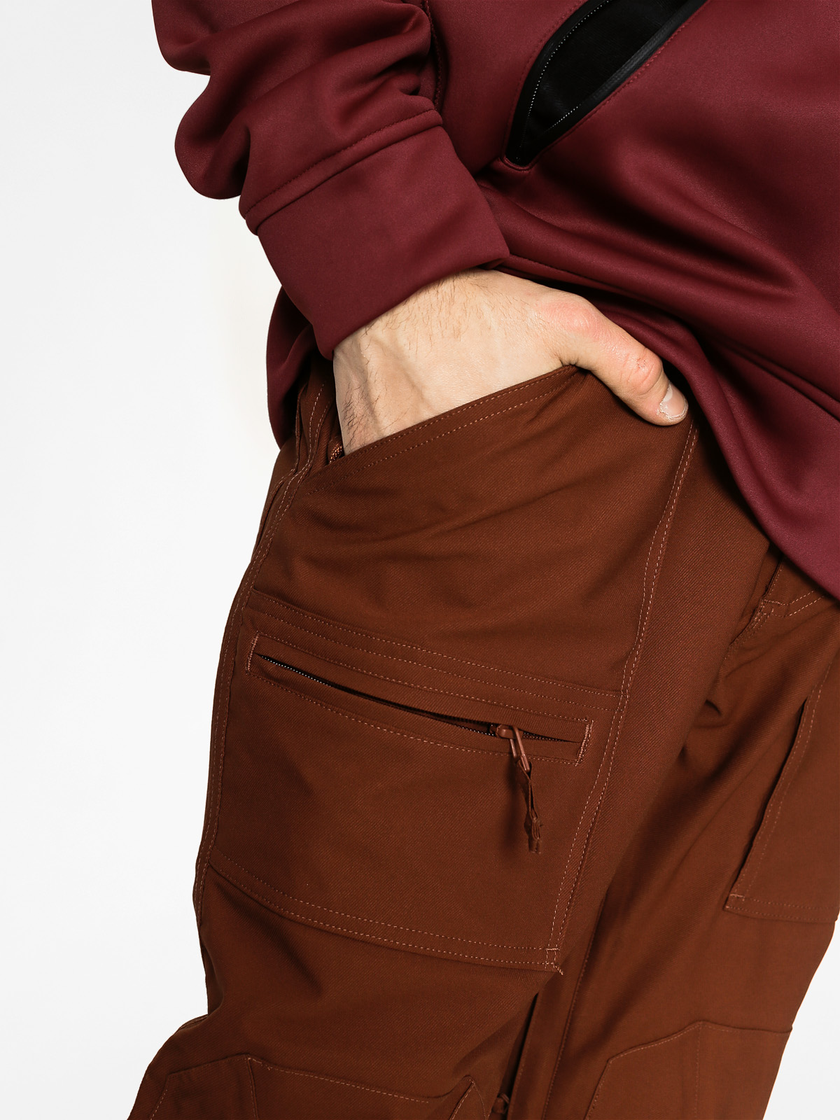 Burton Snowboard pants Southside Slim - brown (matador)