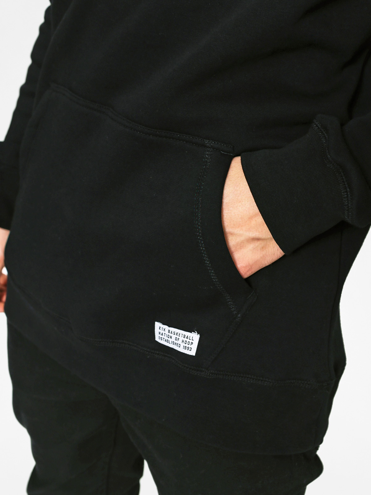 K1x Hoodie Grip Tag HD - black (black)