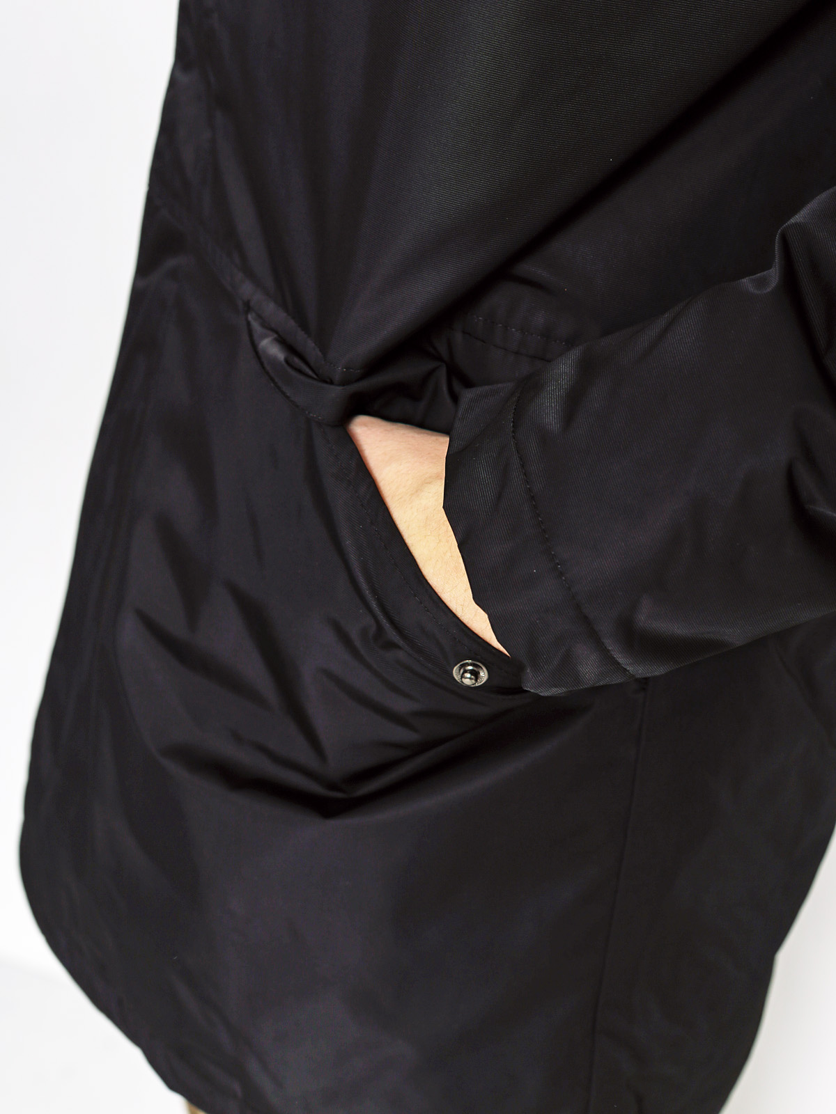 MassDnm Jacket Conversion Parka (black/camo)