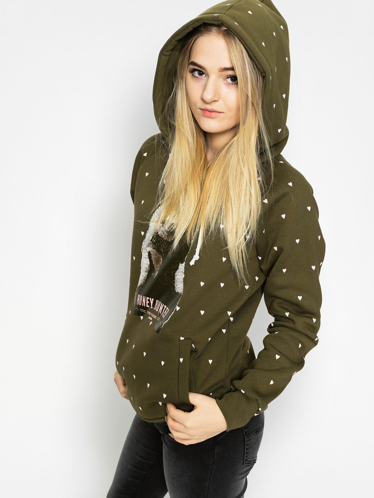 Femi Pleasure Hoodie Honey HD Wmn (frg)