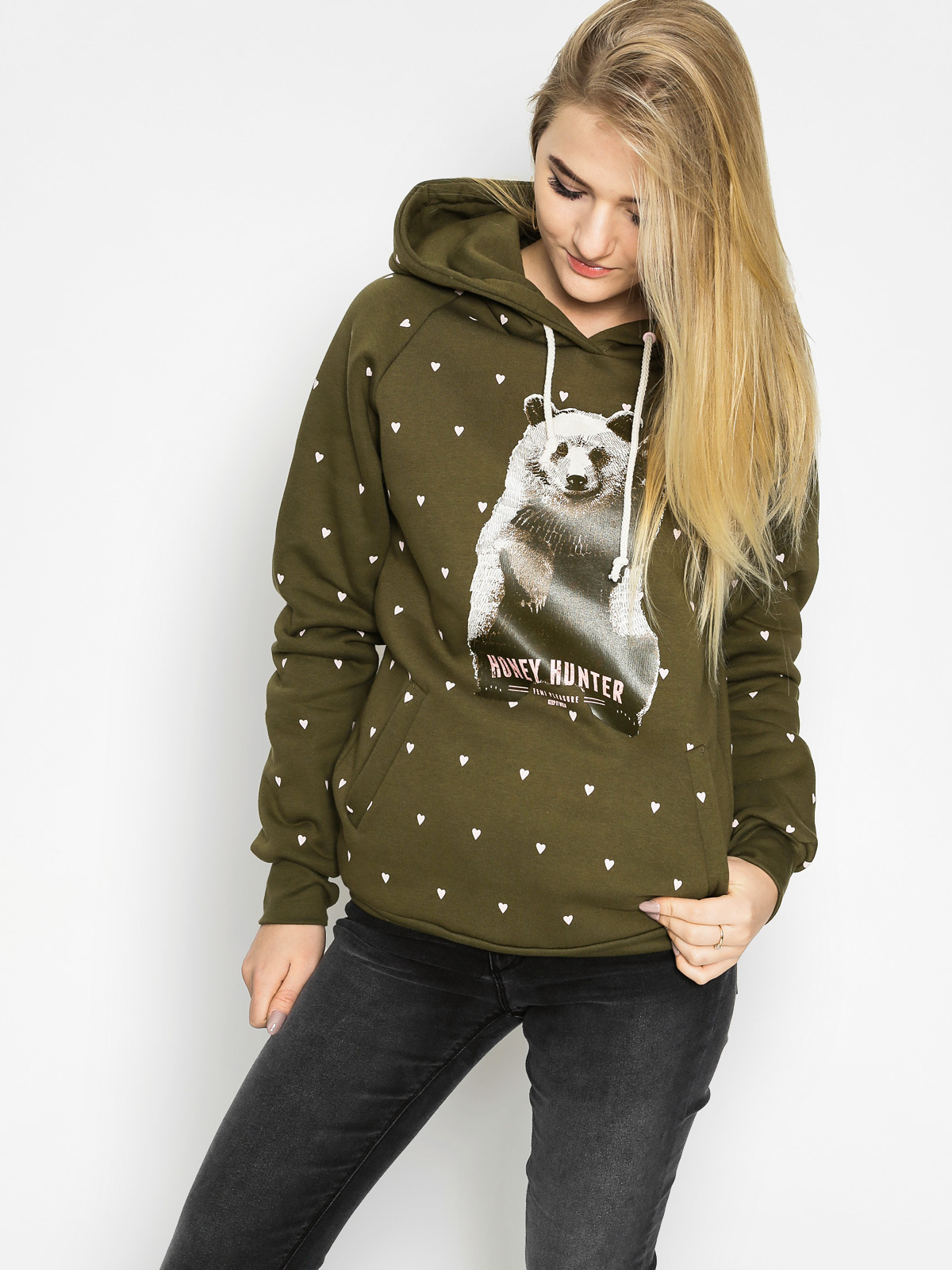 Femi Pleasure Hoodie Honey HD Wmn (frg)