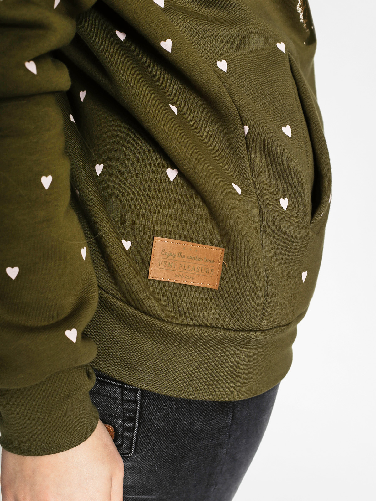 Femi Pleasure Hoodie Honey HD Wmn (frg)