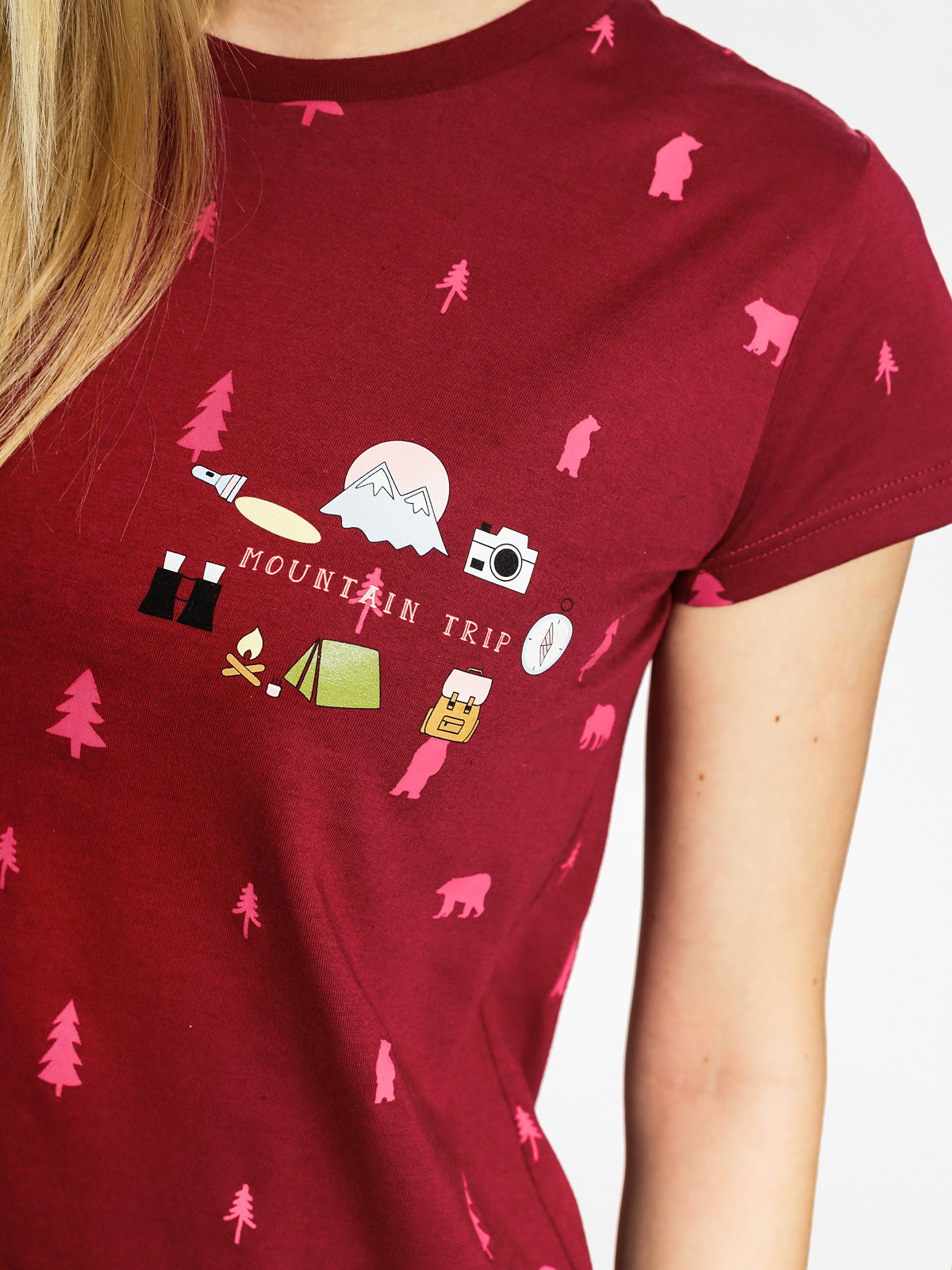 Femi Pleasure T-shirt Kamp Wmn (brg)