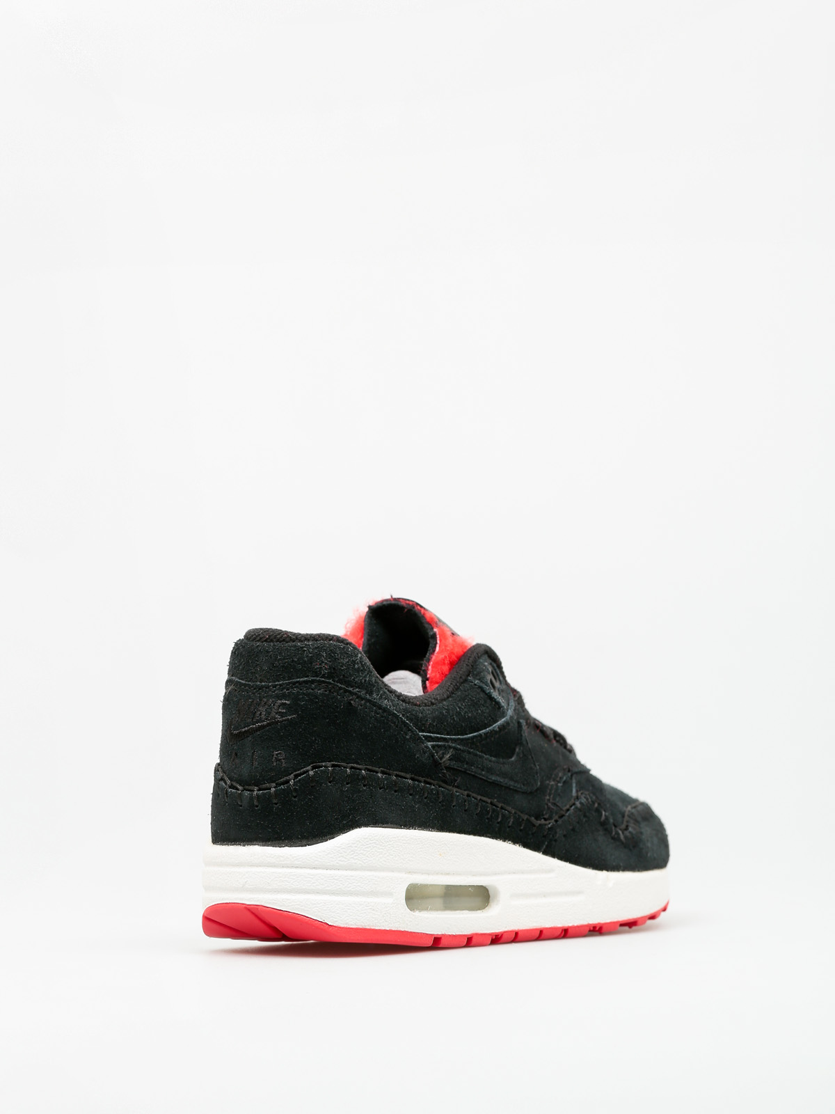 Nike Air Max 1 Shoes Wmn (Prm black/black action red)