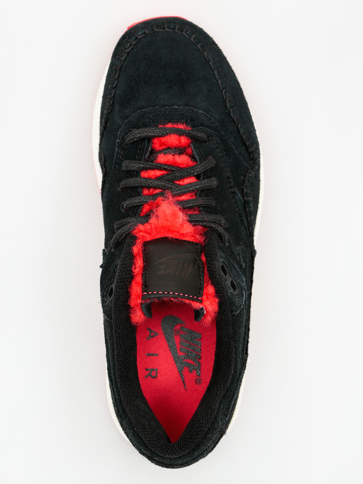 Nike Air Max 1 Shoes Wmn (Prm black/black action red)