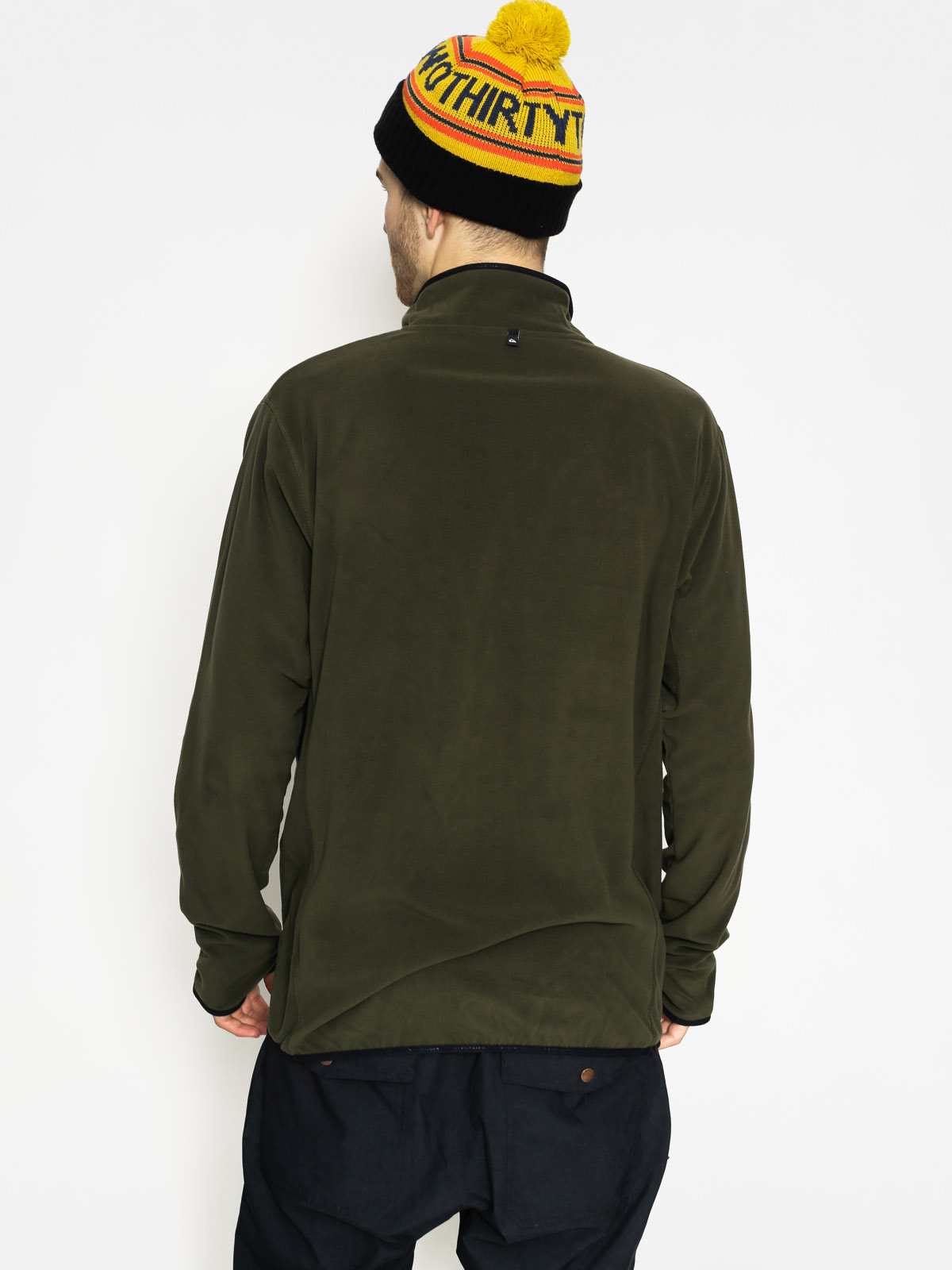 Quiksilver Fleece Aker Zip - green (forest night)