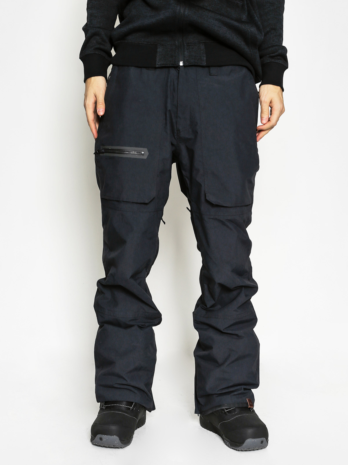 Mens Quiksilver Snowboard pants Dark Stormy (black)