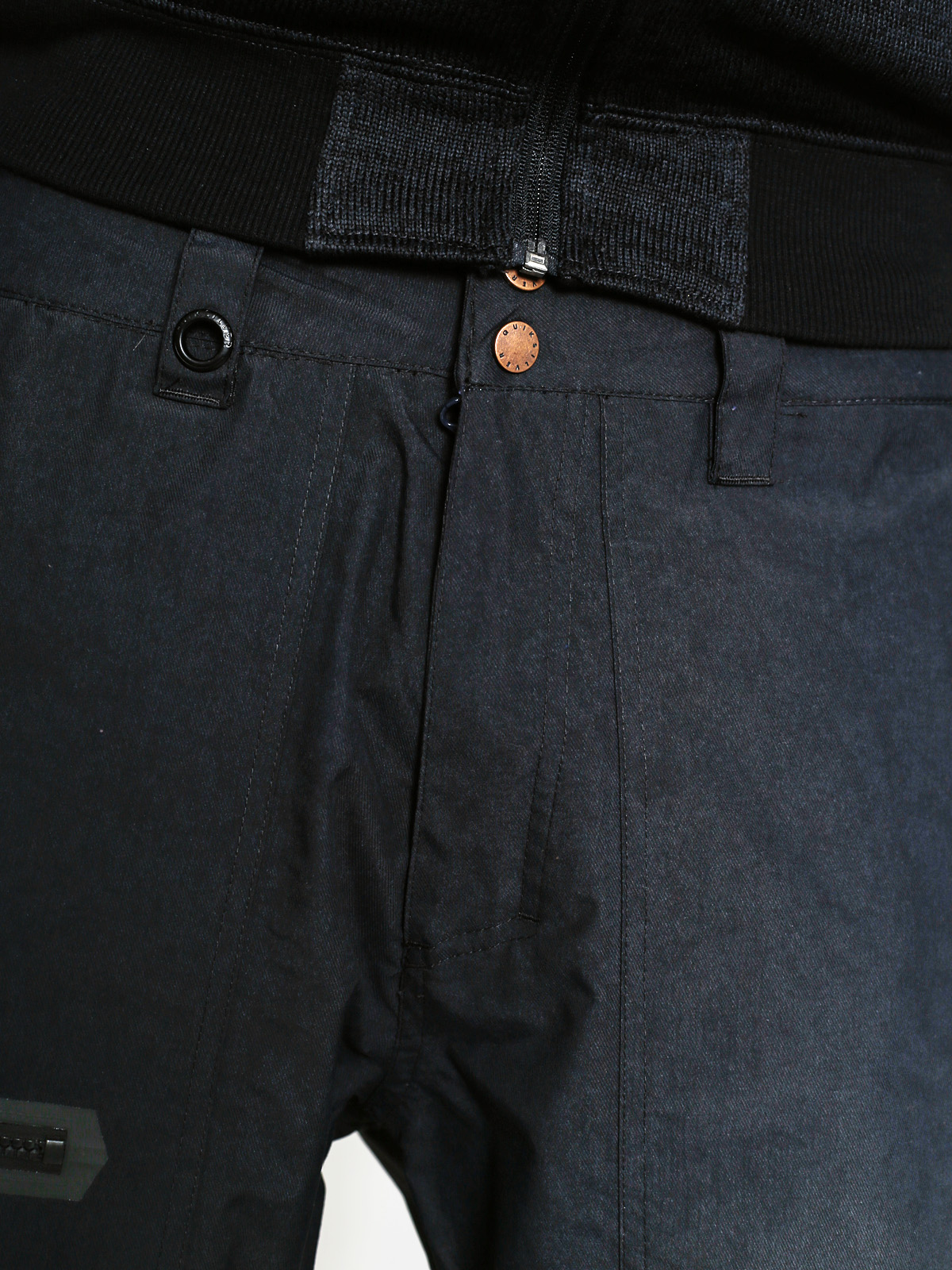 Mens Quiksilver Snowboard pants Dark Stormy (black)