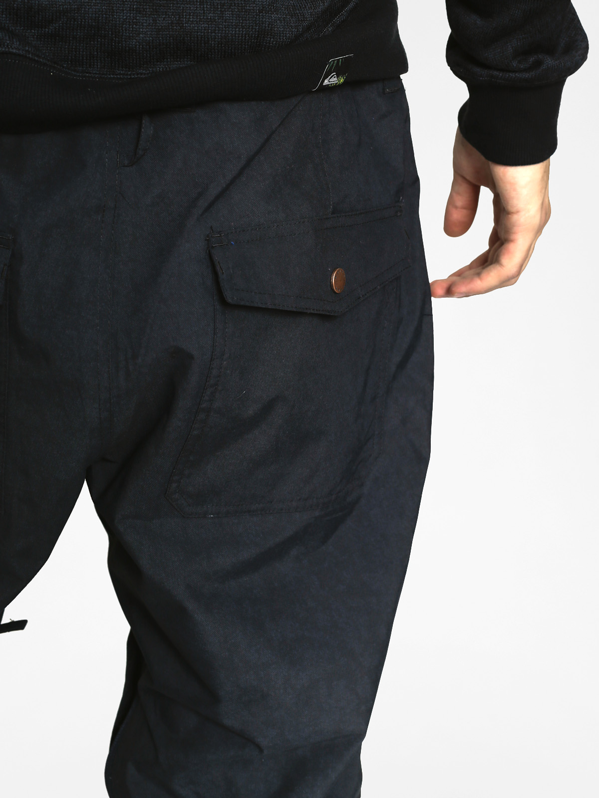 Mens Quiksilver Snowboard pants Dark Stormy (black)