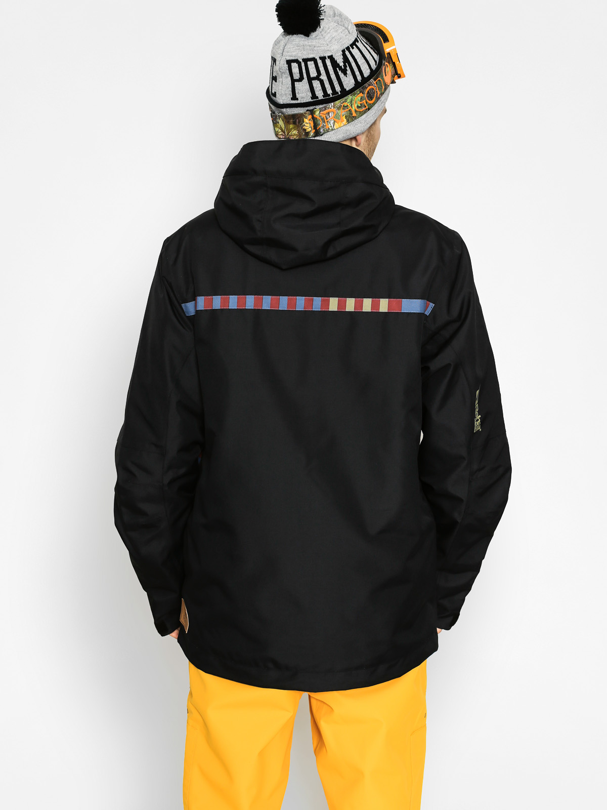 Mens Rehall Snowboard jacket Edge (black)