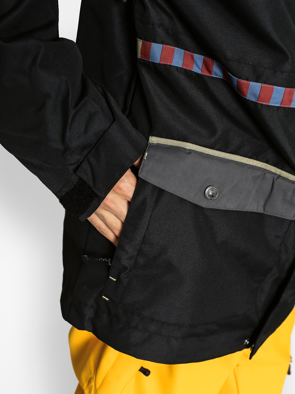 Mens Rehall Snowboard jacket Edge (black)