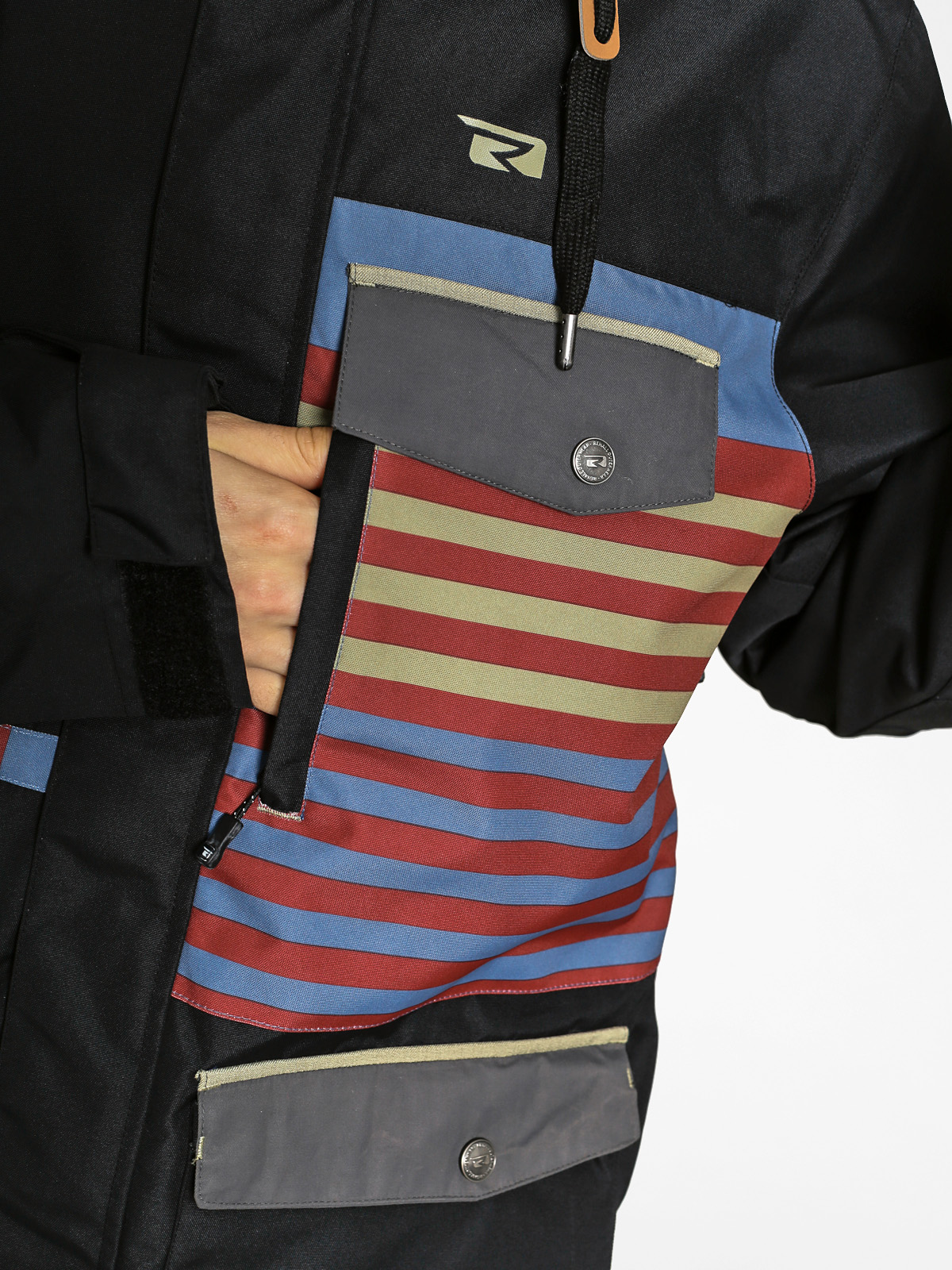 Mens Rehall Snowboard jacket Edge (black)