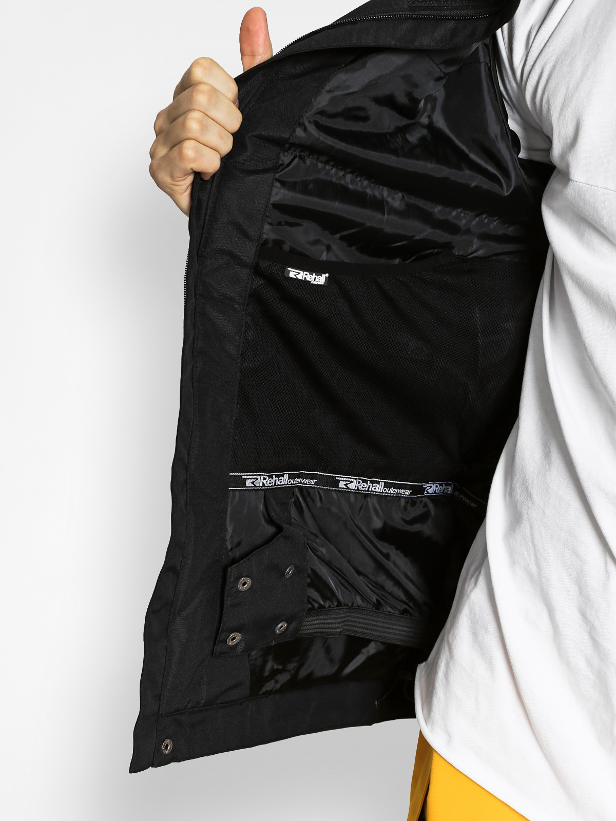 Mens Rehall Snowboard jacket Edge (black)