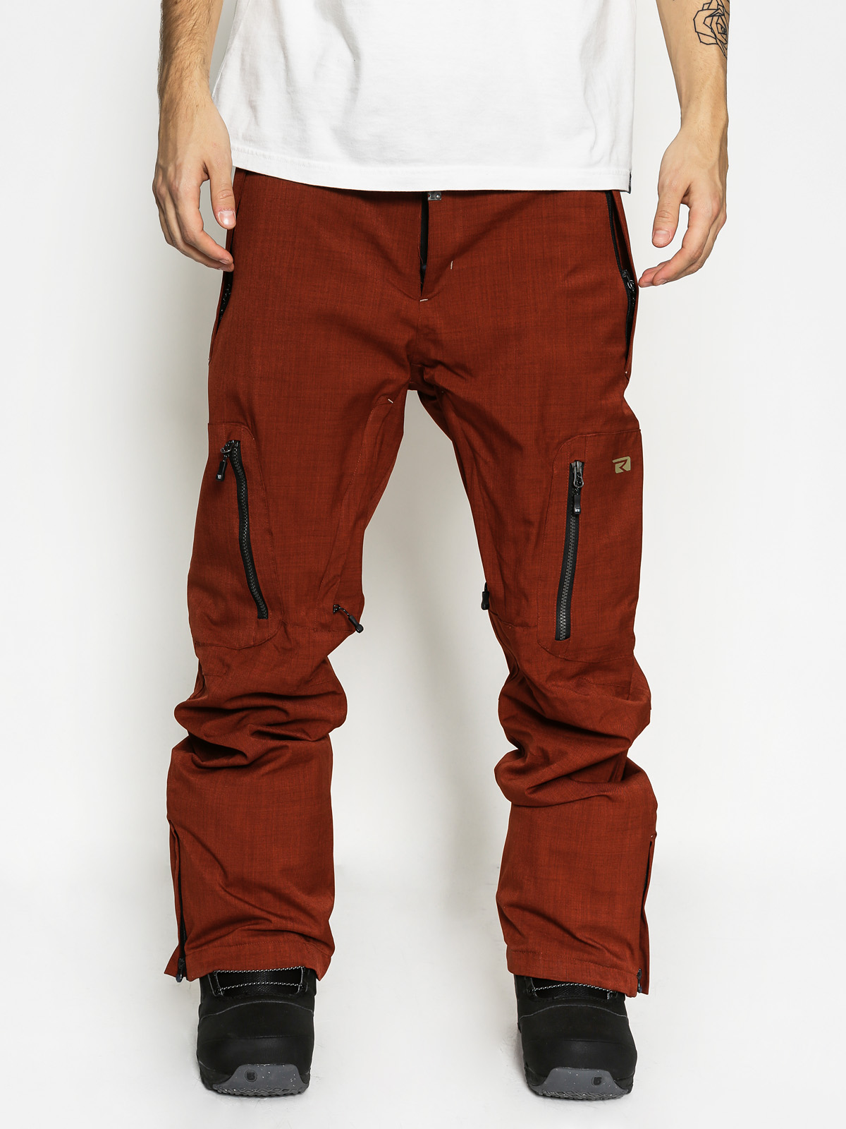 Mens Rehall Snowboard pants Rocker (brick)