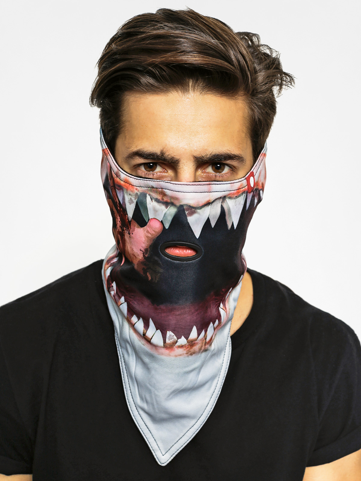Airhole Bandana Standard 2 Layer (shark)