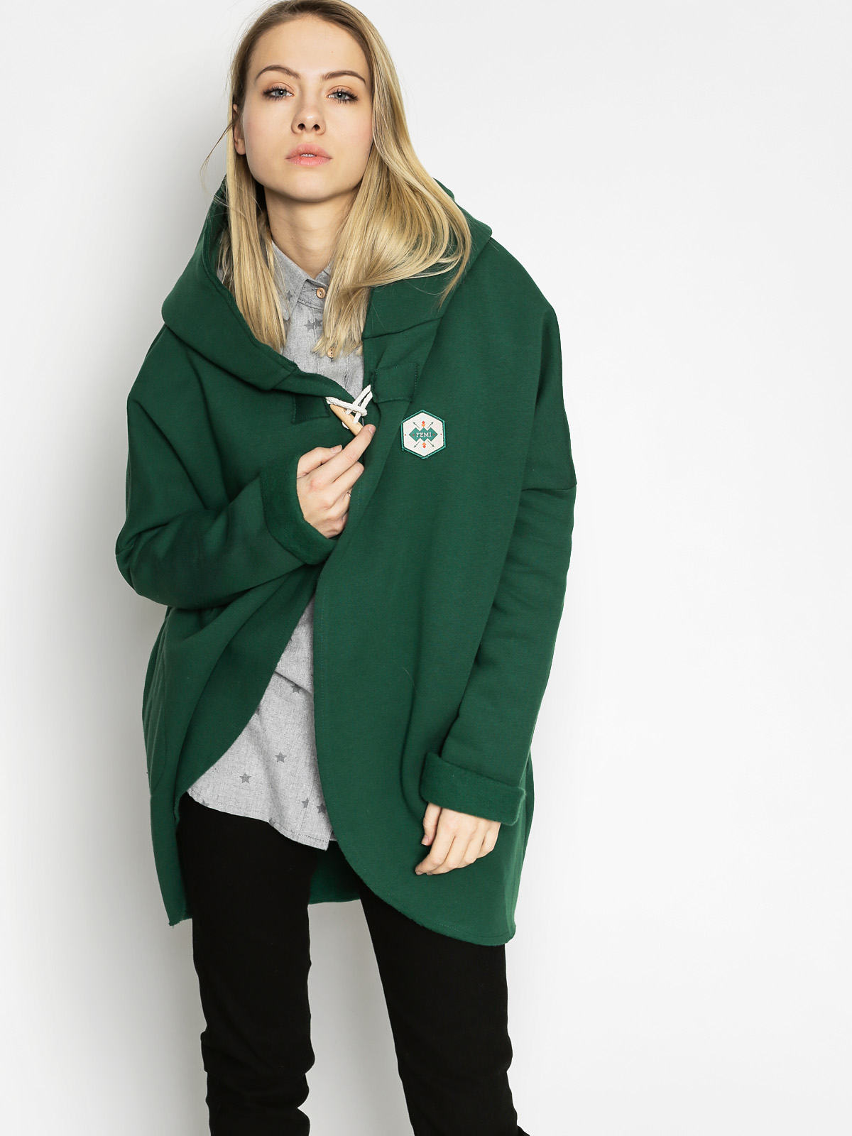 Femi Pleasure Hoodie Hoste HD Wmn (hgr)