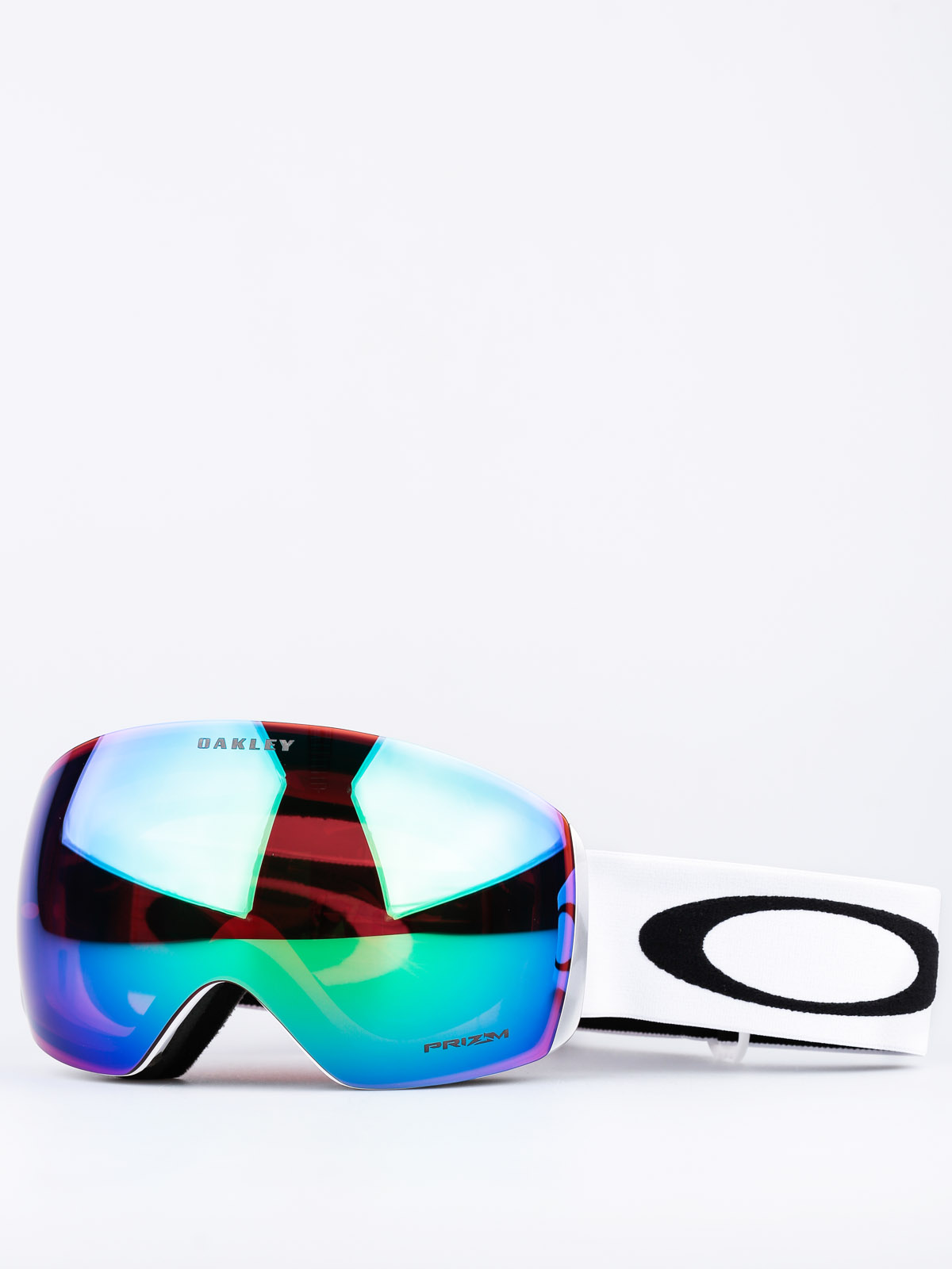 Oakley Goggles Flight Deck L (matte white w/prizm jade)