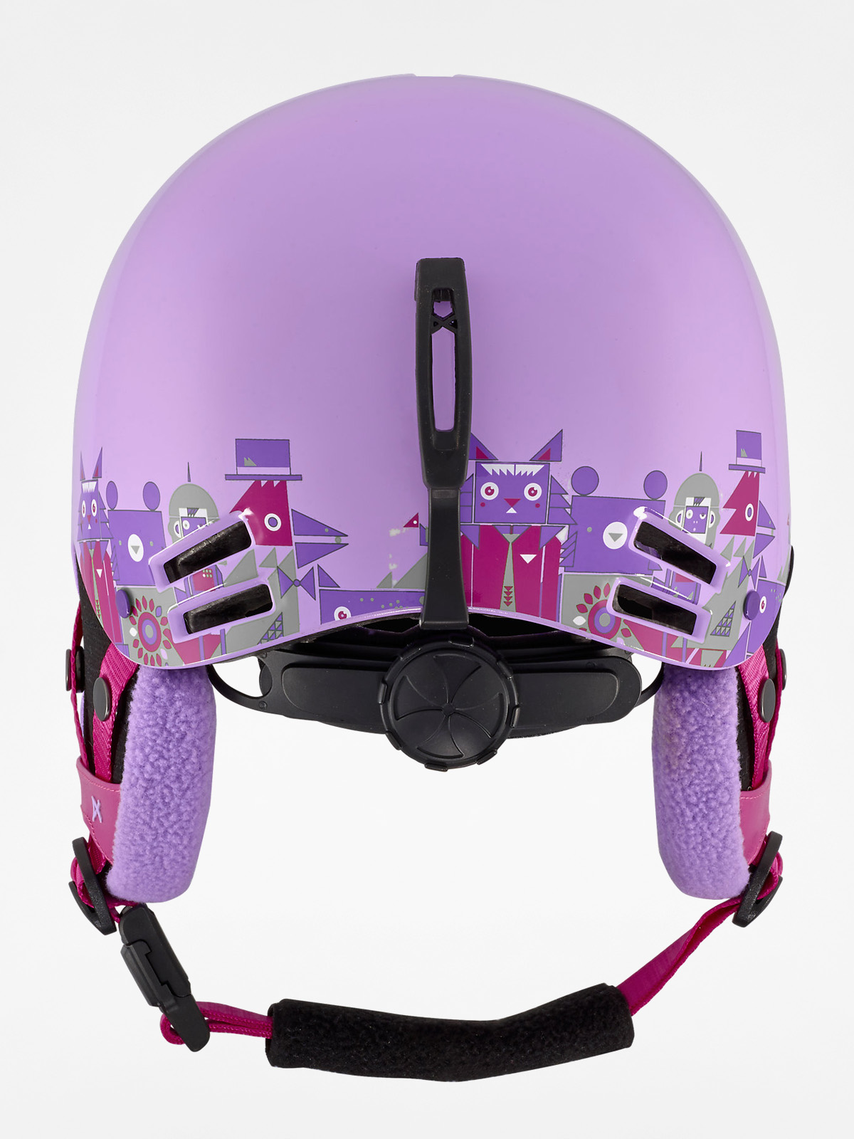 kids purple helmet