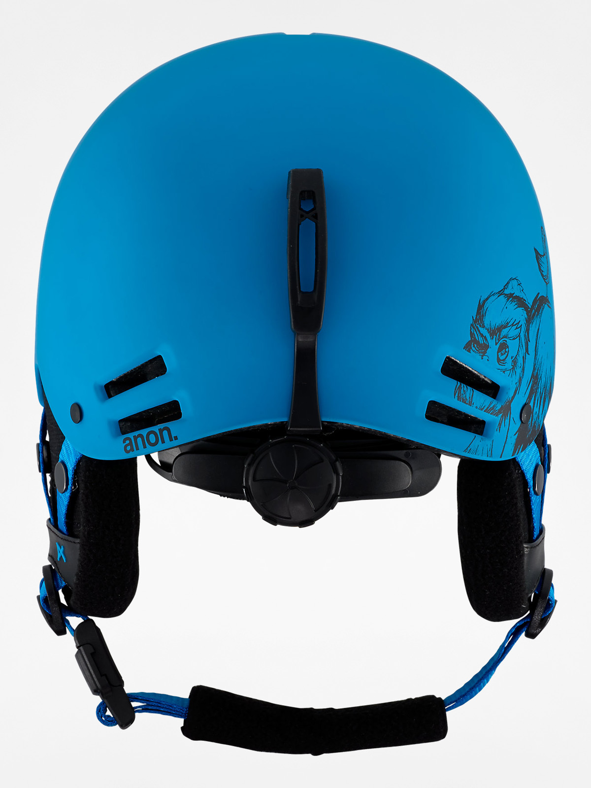 Anon Kinder Helm Rime (sulley blue)