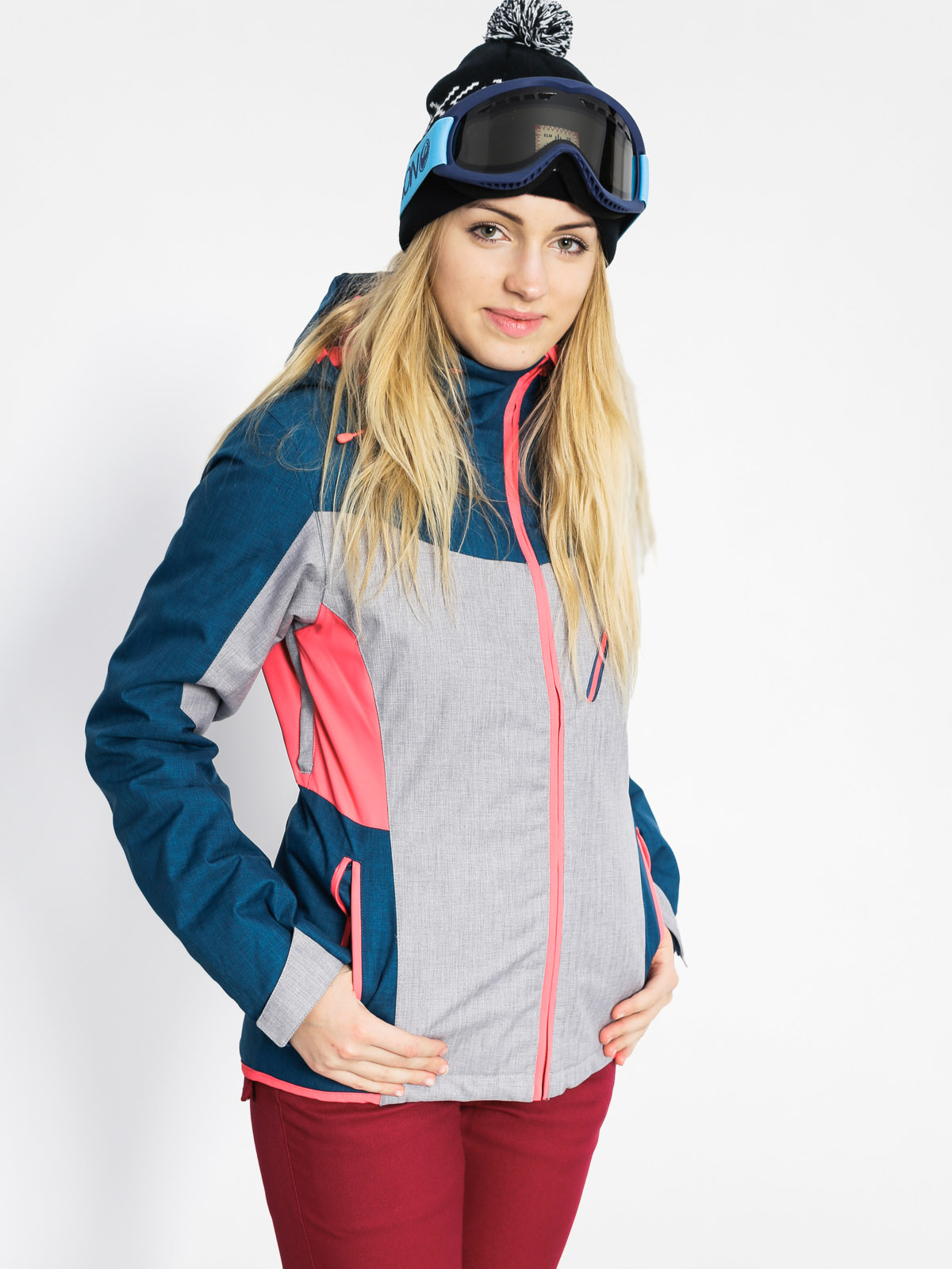Womens Roxy Snowboard jacket Sassy (legion blue/light grey)
