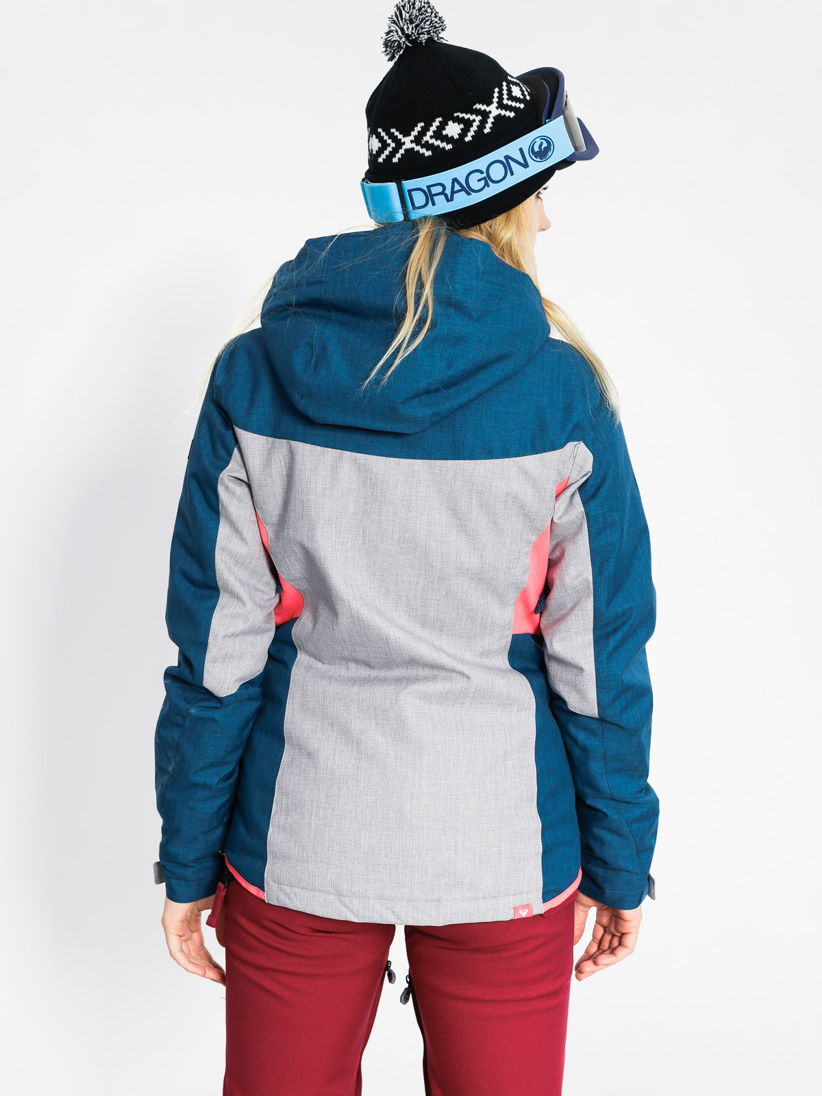 Womens Roxy Snowboard jacket Sassy (legion blue/light grey)