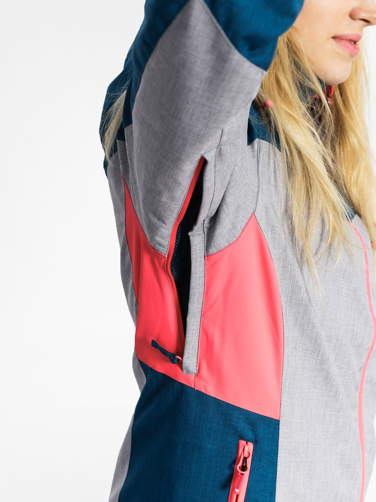 Womens Roxy Snowboard jacket Sassy (legion blue/light grey)