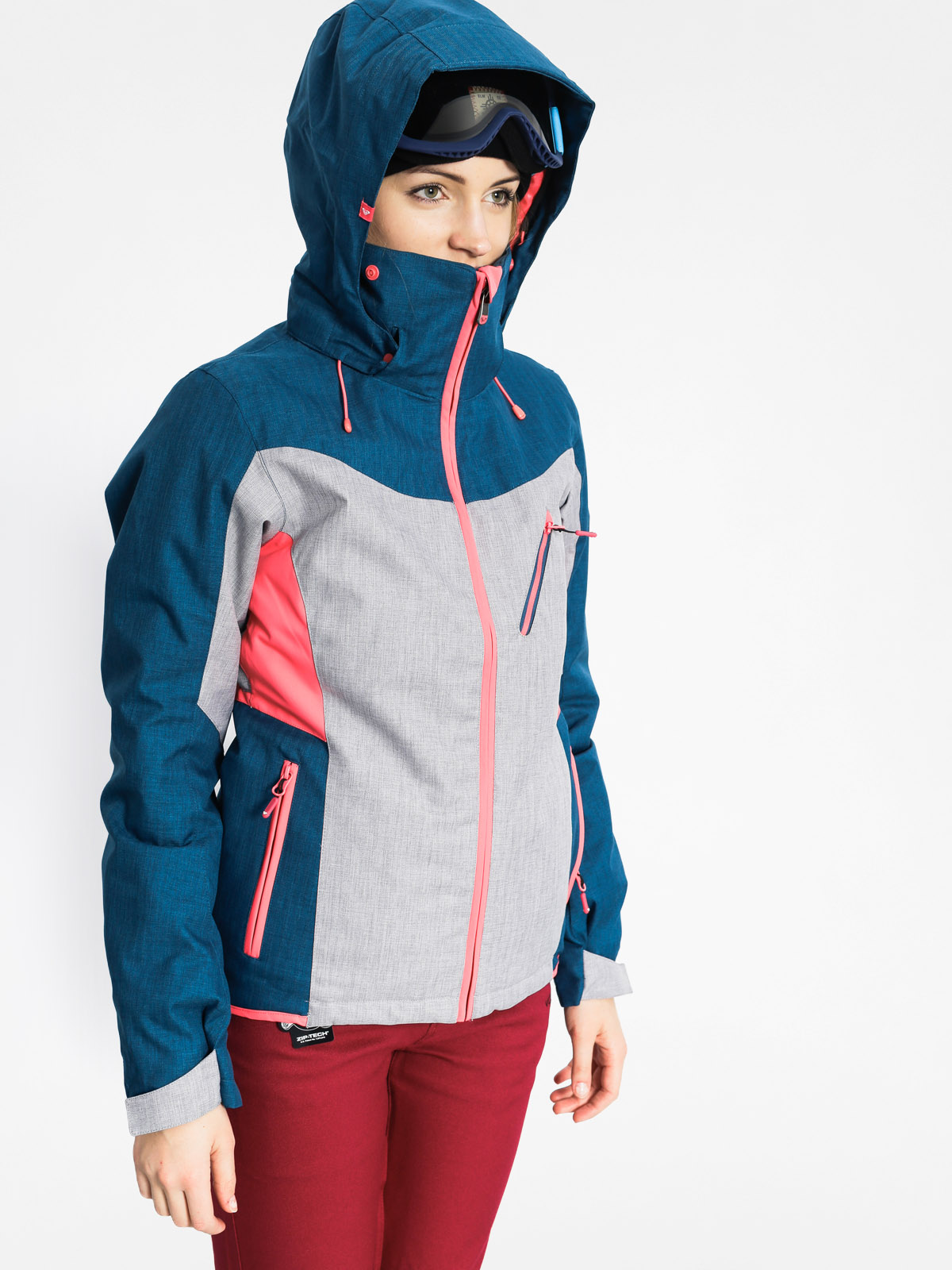 Womens Roxy Snowboard jacket Sassy (legion blue/light grey)