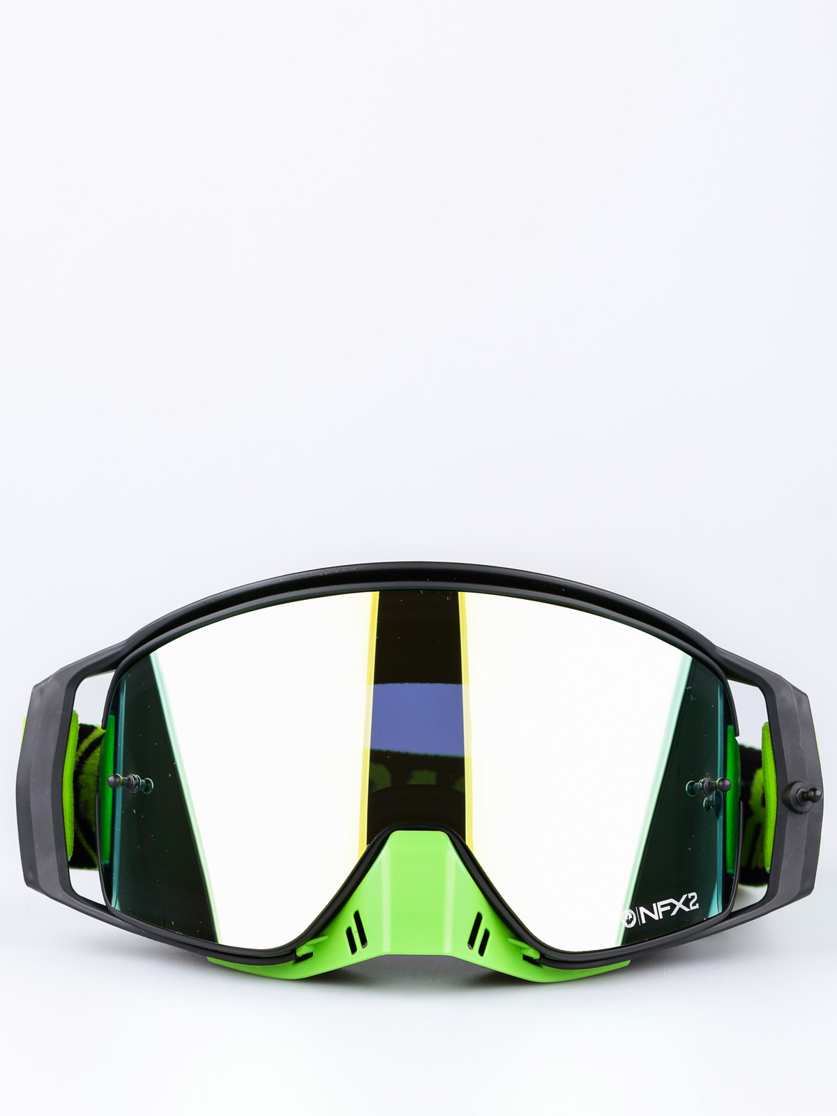 Dragon Motocross Goggle NFX2 (break green/smoke gold ionized)