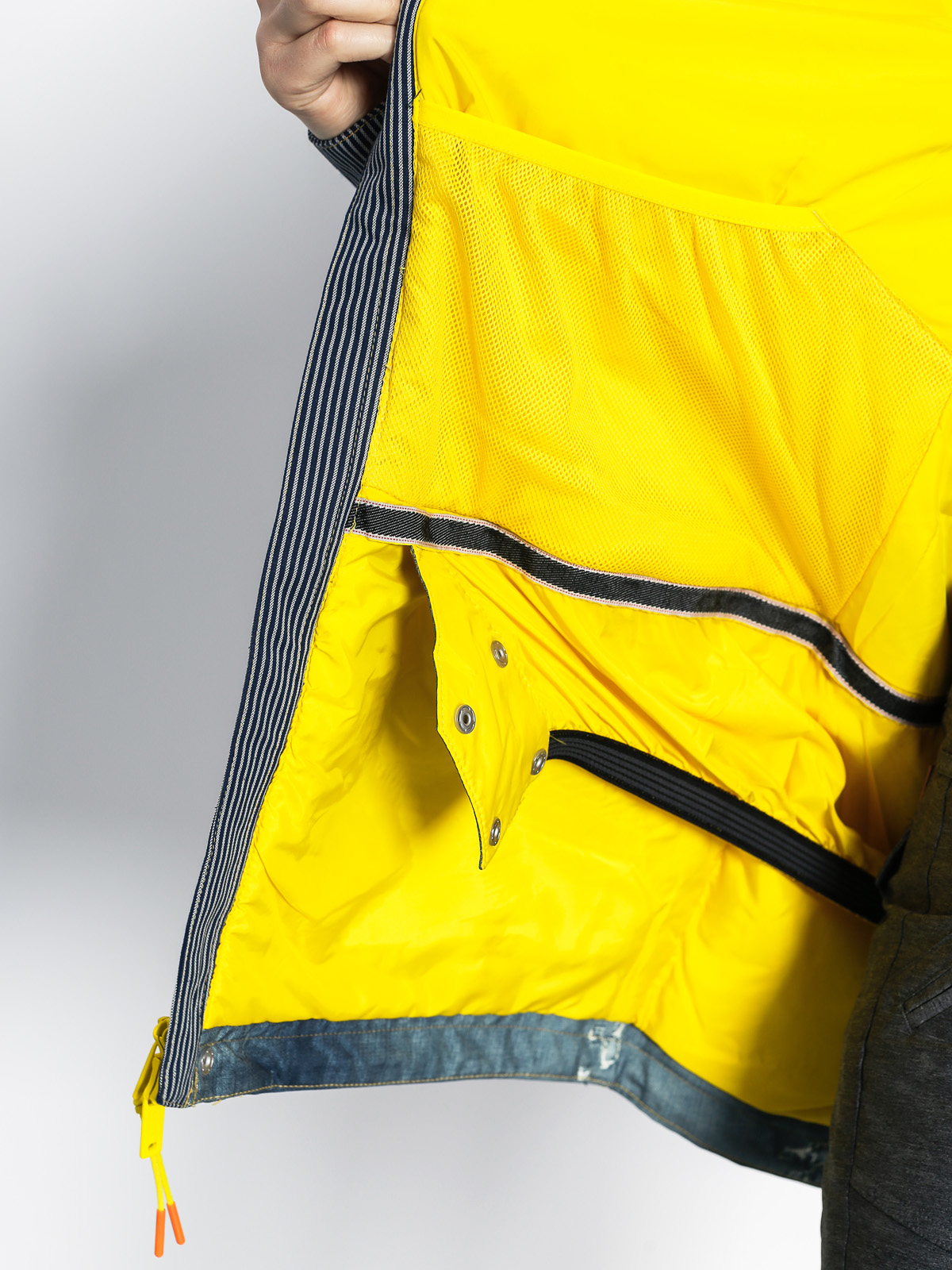 Womens Burton Snowboard jacket Lamb Riff Parka (denim print)