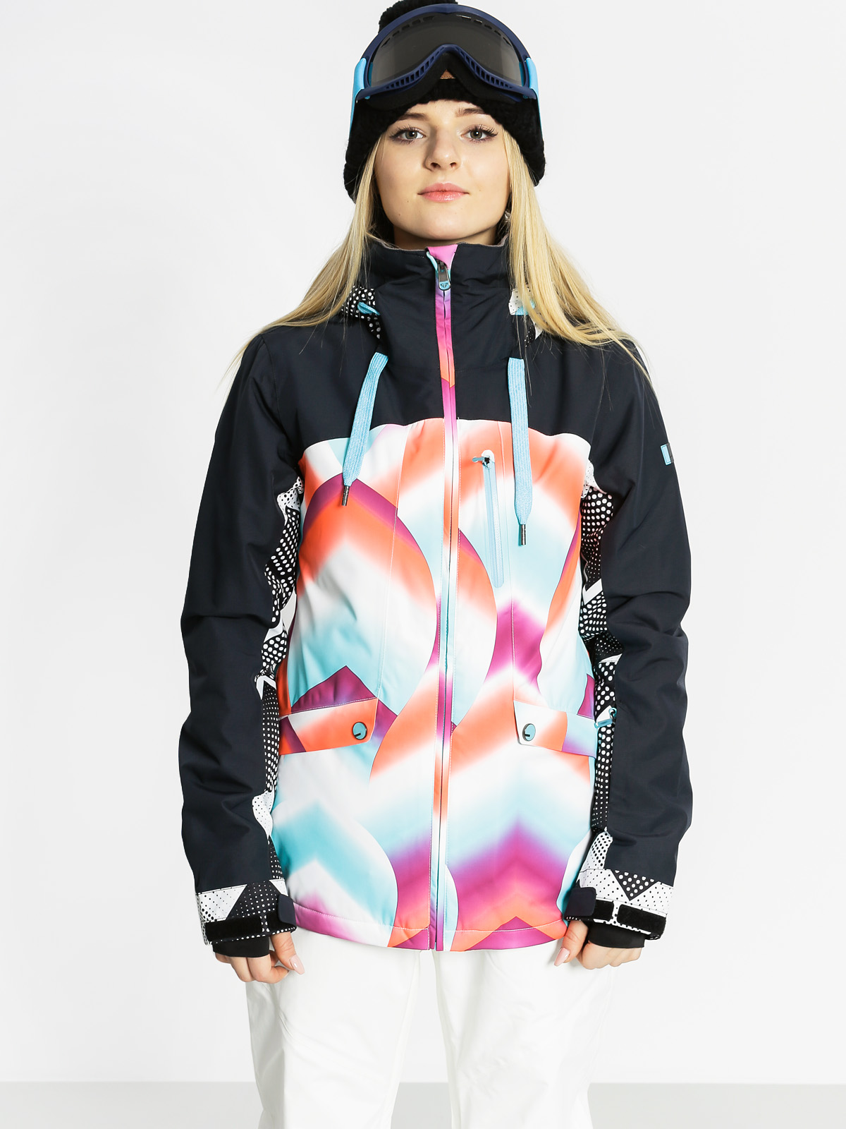Roxy Snowboard jacket Wild Life Wmn multicolor (pop snow ocean