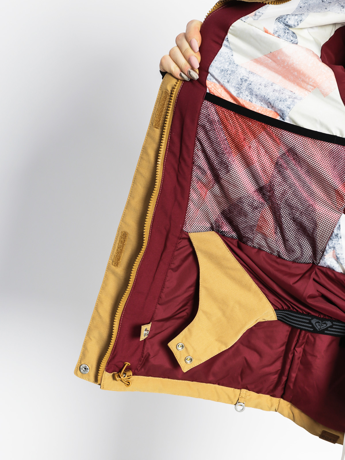 Womens Roxy Snowboard jacket Tb Andie (bone brown)