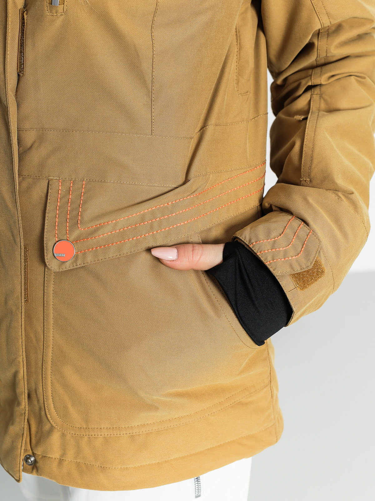 Womens Roxy Snowboard jacket Tb Andie (bone brown)