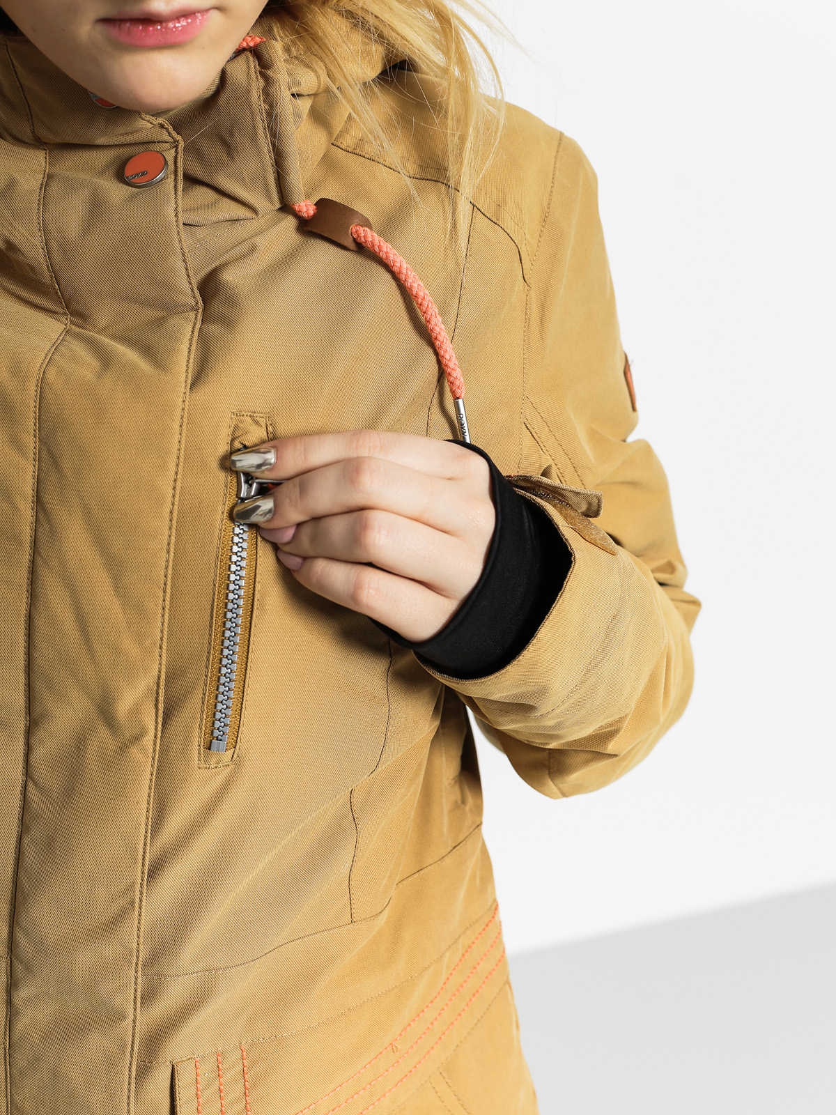 Womens Roxy Snowboard jacket Tb Andie (bone brown)