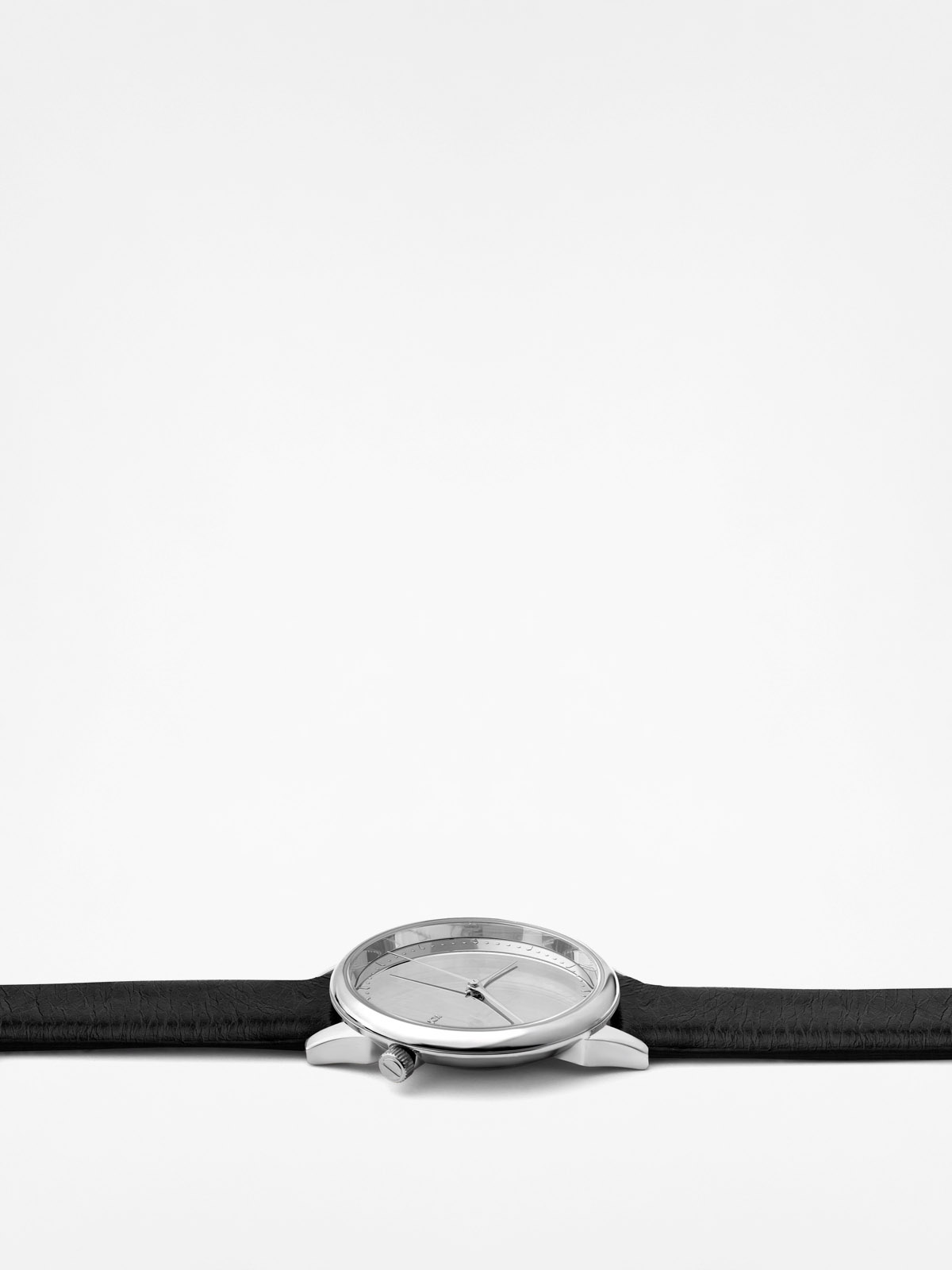Komono Watch Estelle Mirror Wmn (silver/black)